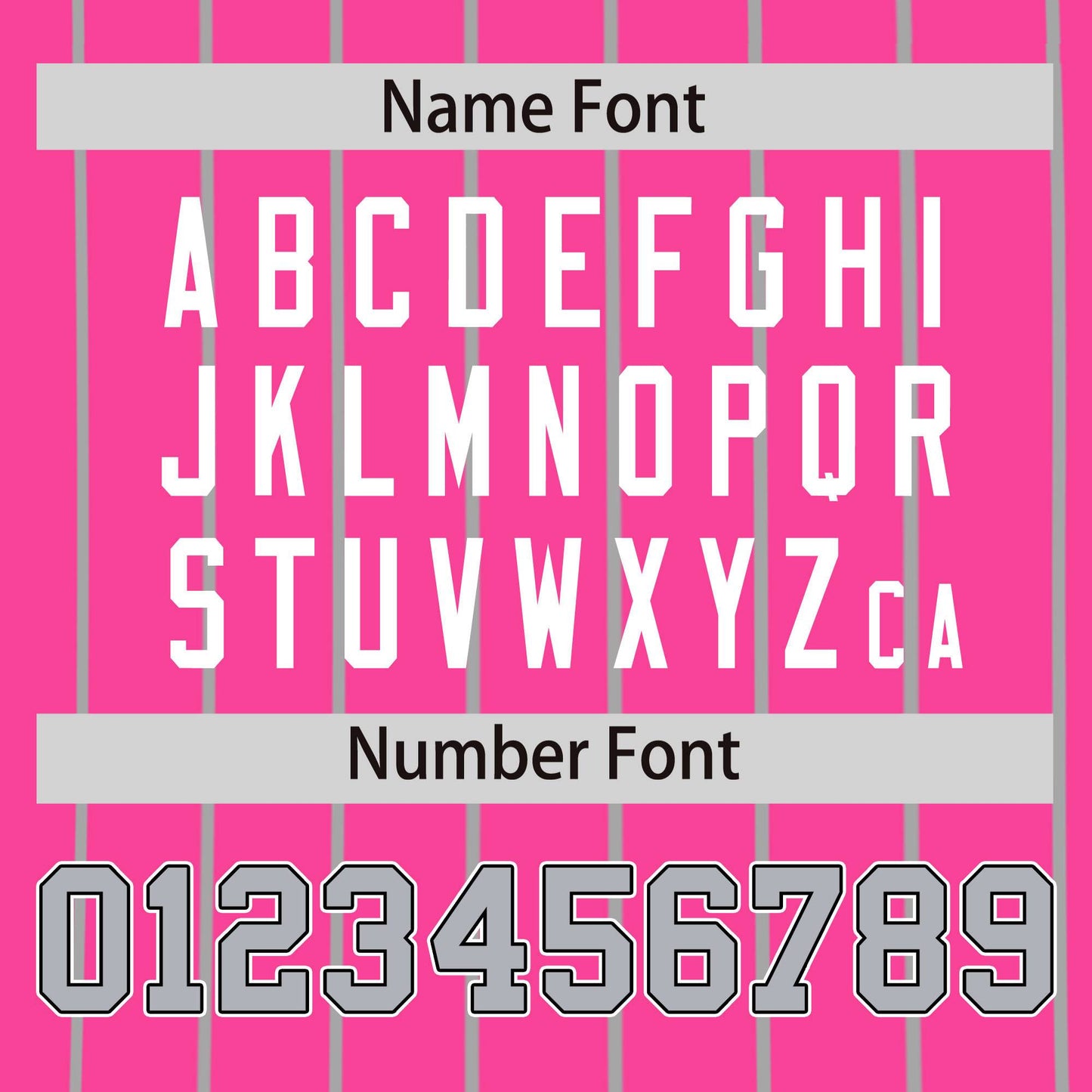 Custom Pink Gray Pinstripe Personalized Side Two-tone Authentic Baseball Jersey Limited