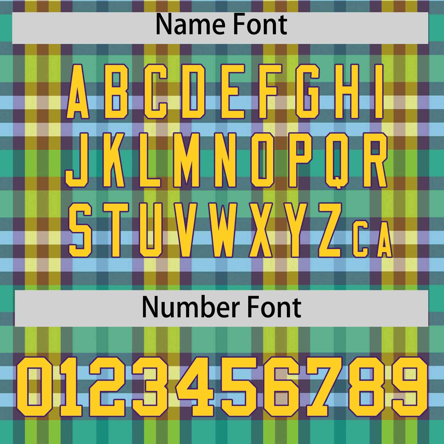 Custom Multi Color Personalized Plaid Design Authentic Baseball Jersey Limited