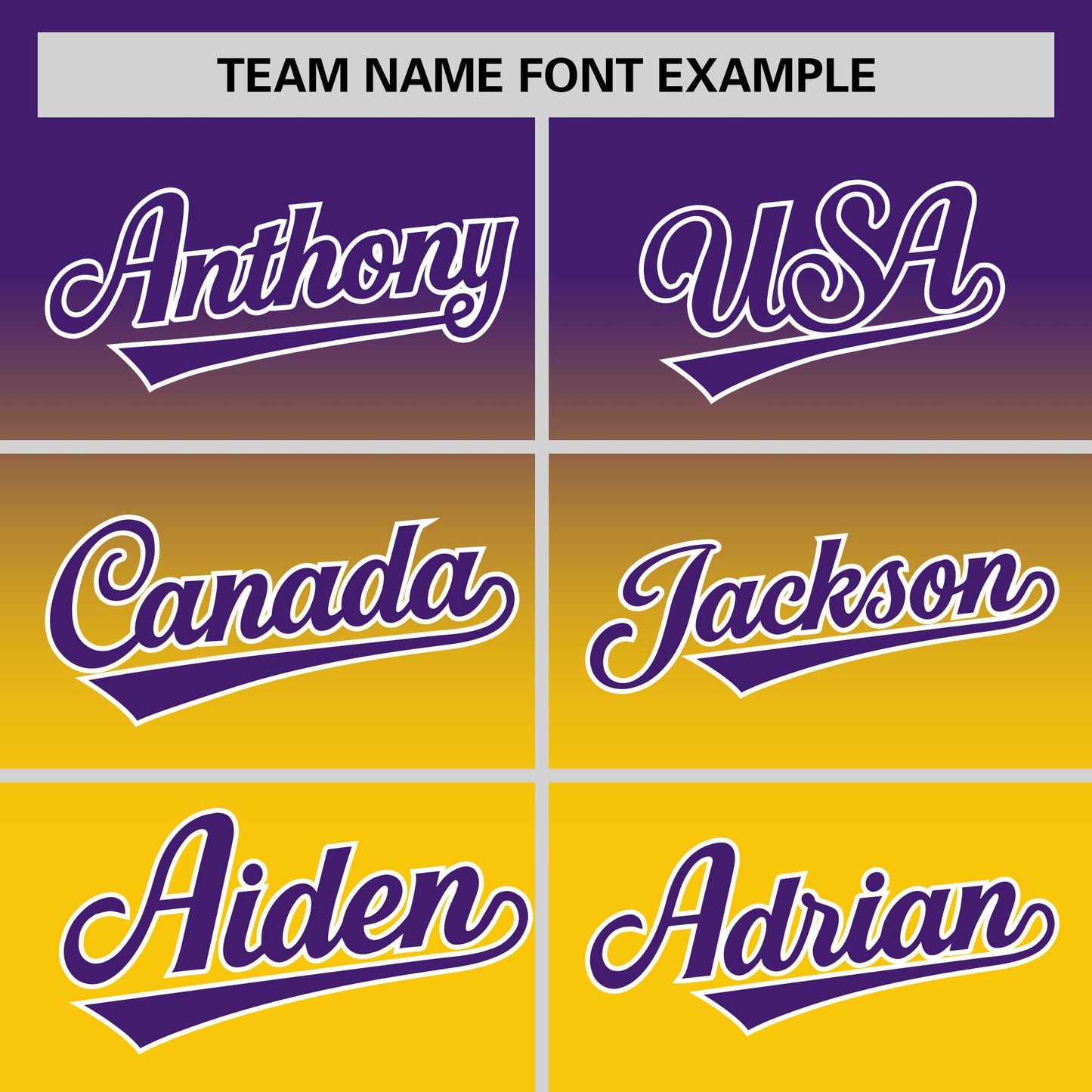 Custom Gold Purple Gradient Fashion Design Authentic Baseball Jersey Limited