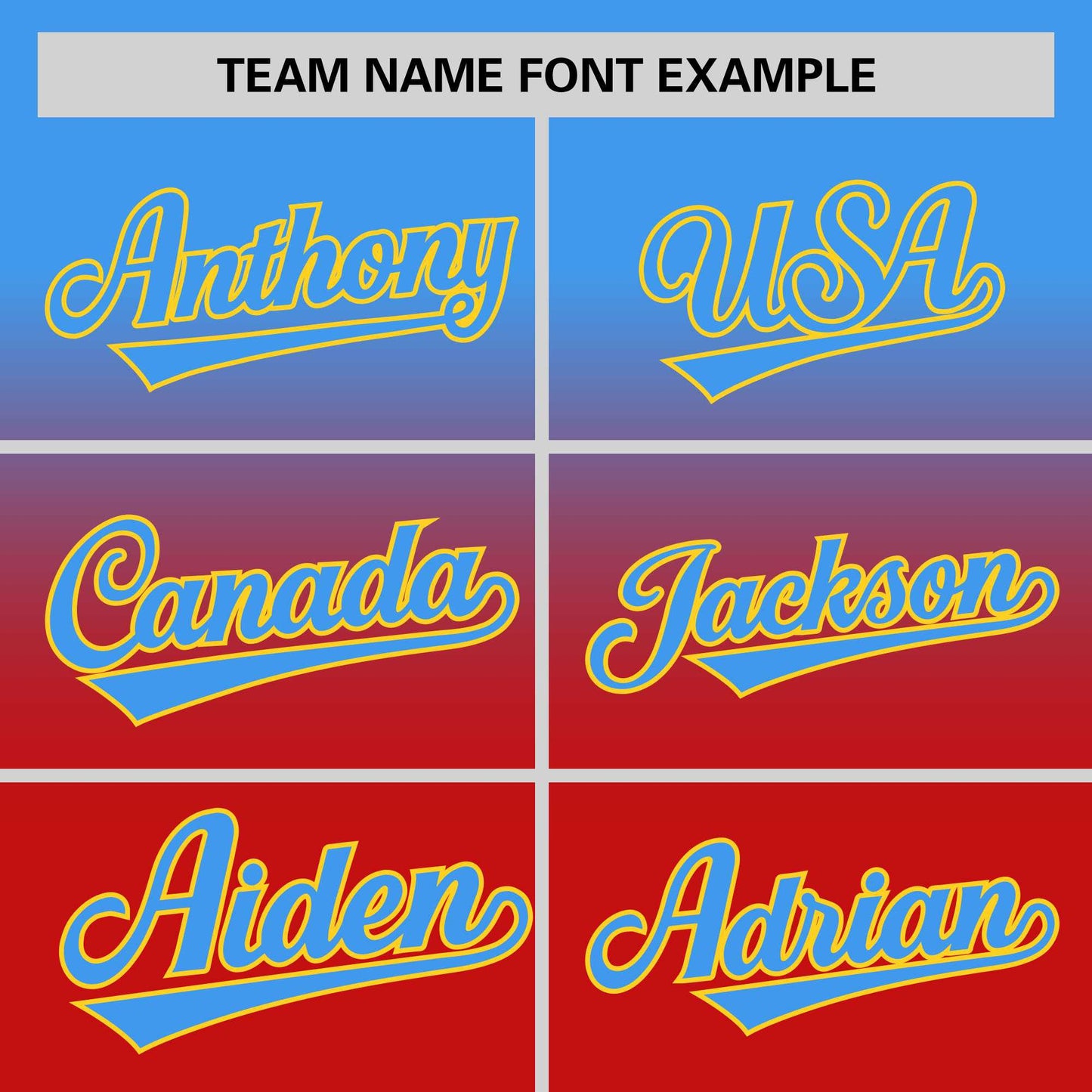 Custom Red Powder Blue Gradient Fashion Design Authentic Baseball Jersey Limited