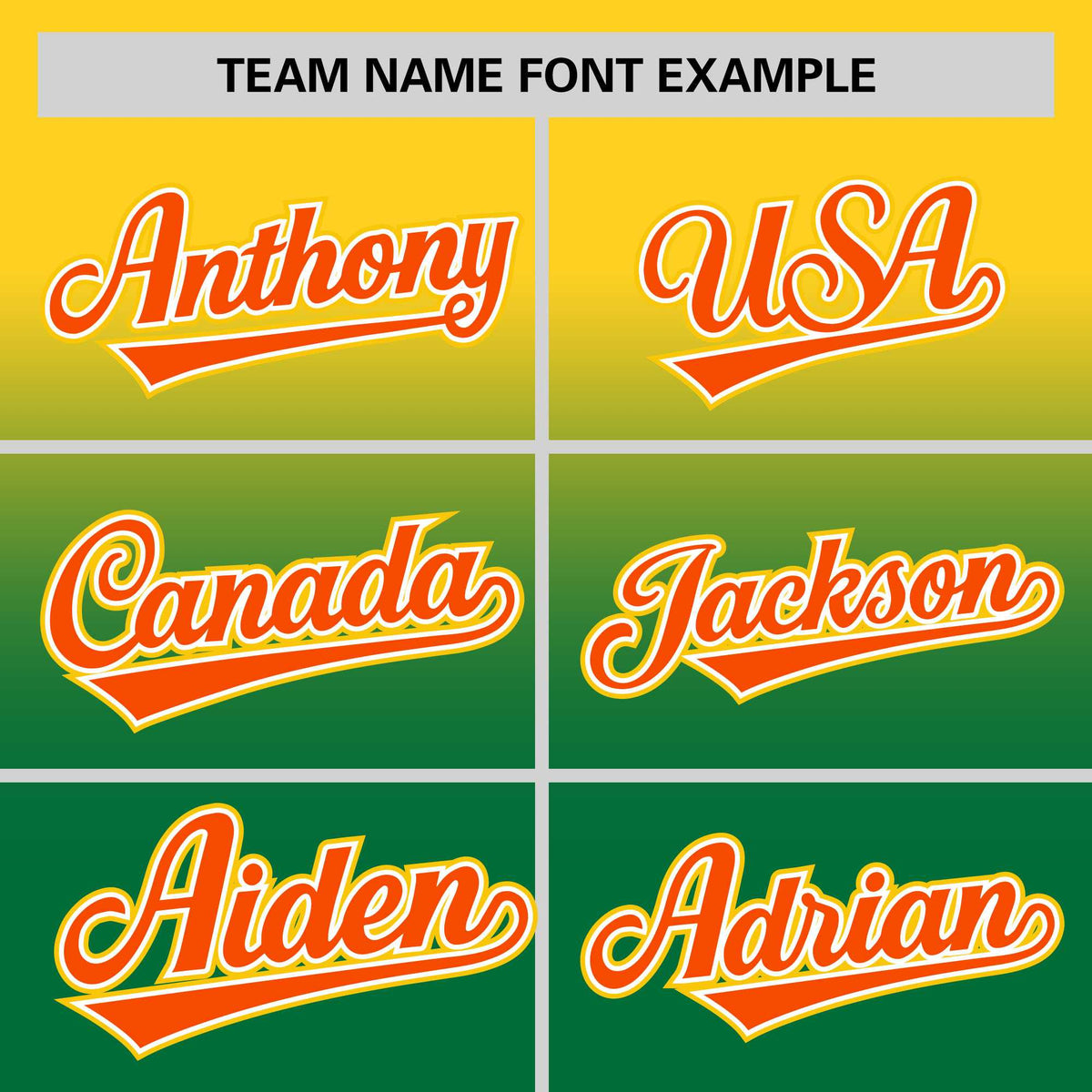 Custom Kelly Green Yellow Gradient Fashion Design Authentic Baseball Jersey Limited