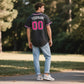 Custom Black Personalized Denim Baseball Jersey For Men Women Boy Limited