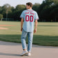Custom Powder Blue Personalized Denim Baseball Jersey For Men Women Boy Limited