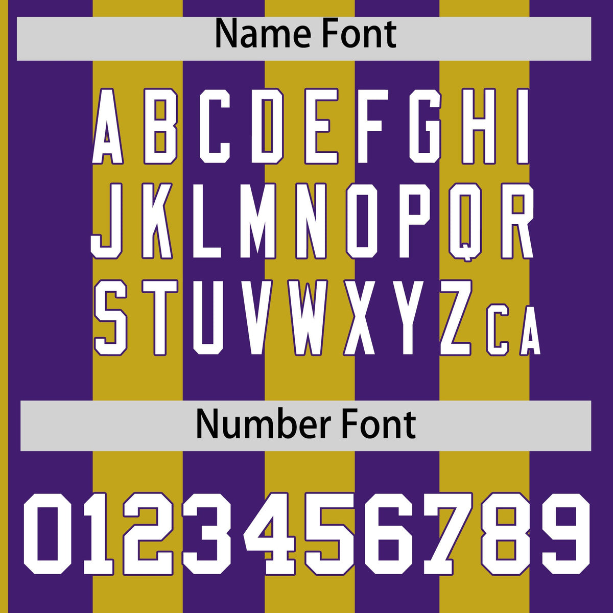 Custom Purple Old Gold Stripe Fashion Authentic Two-Button Softball Jersey Limited