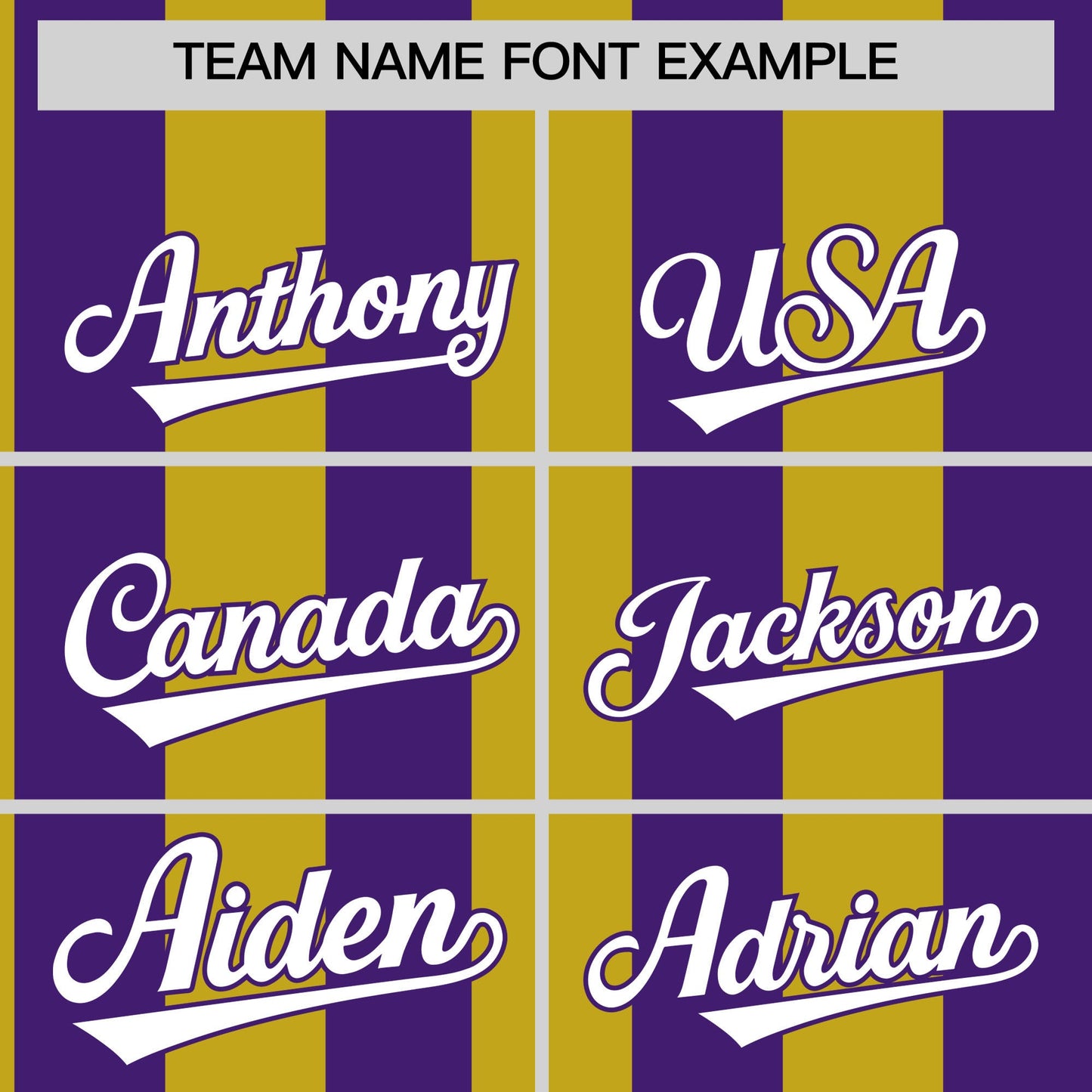 Custom Purple Old Gold Stripe Fashion Authentic Two-Button Softball Jersey Limited