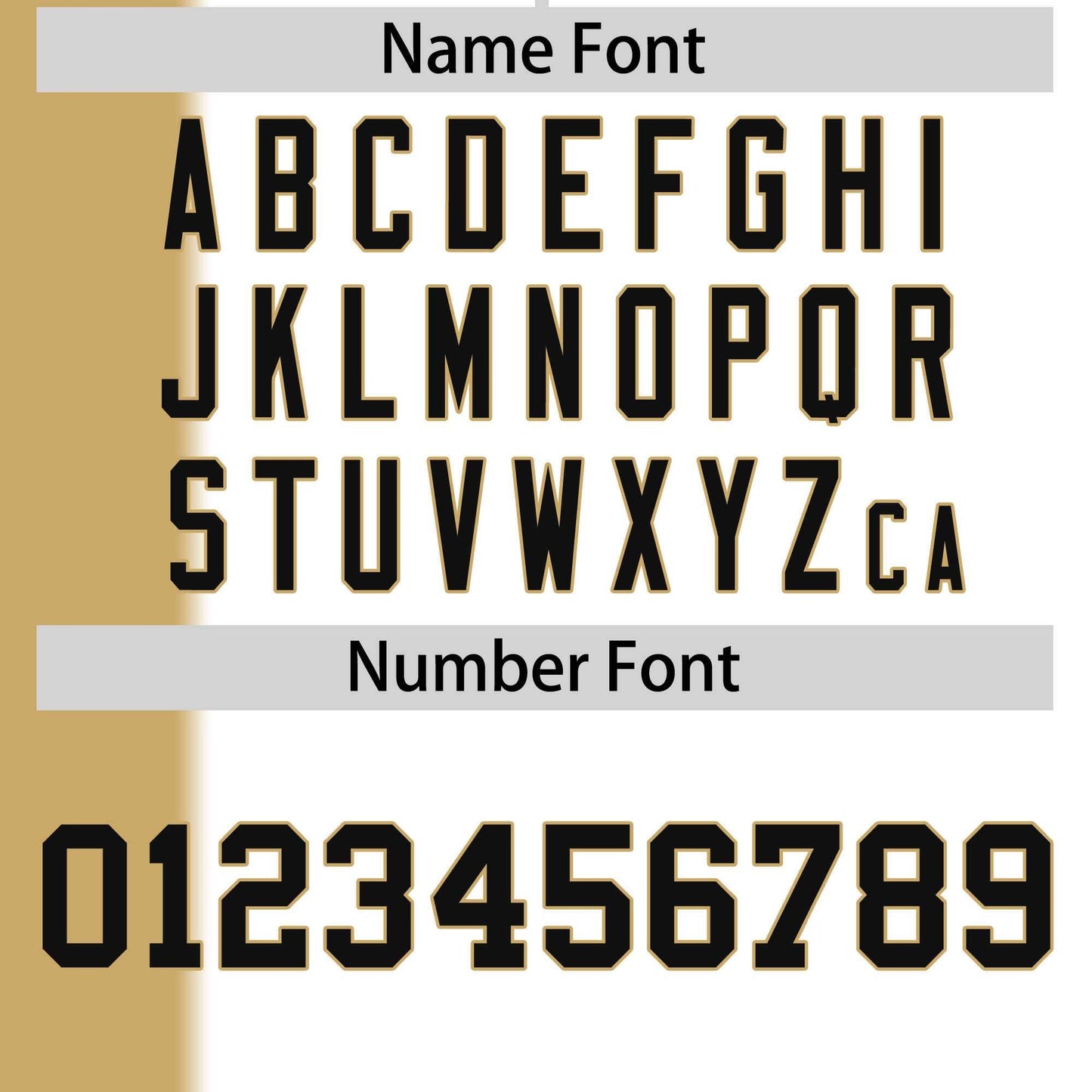 Custom Old Gold White-Black Gradient Stripe Fashion Authentic Two-Button Softball Jersey Limited