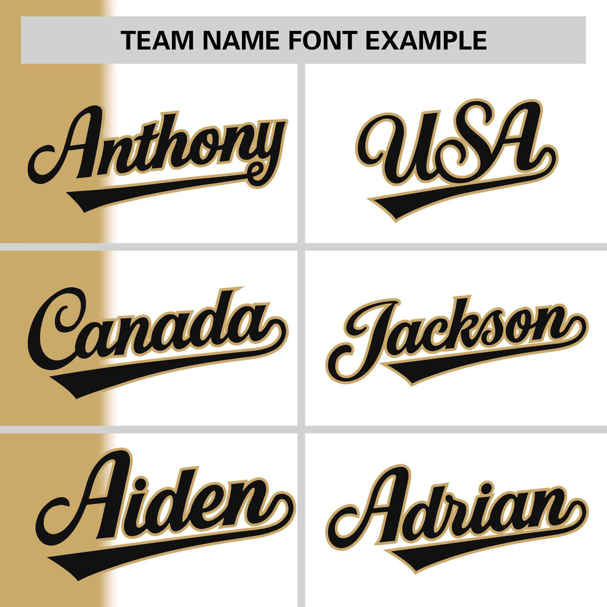 Custom Old Gold White-Black Gradient Stripe Fashion Authentic Two-Button Softball Jersey Limited