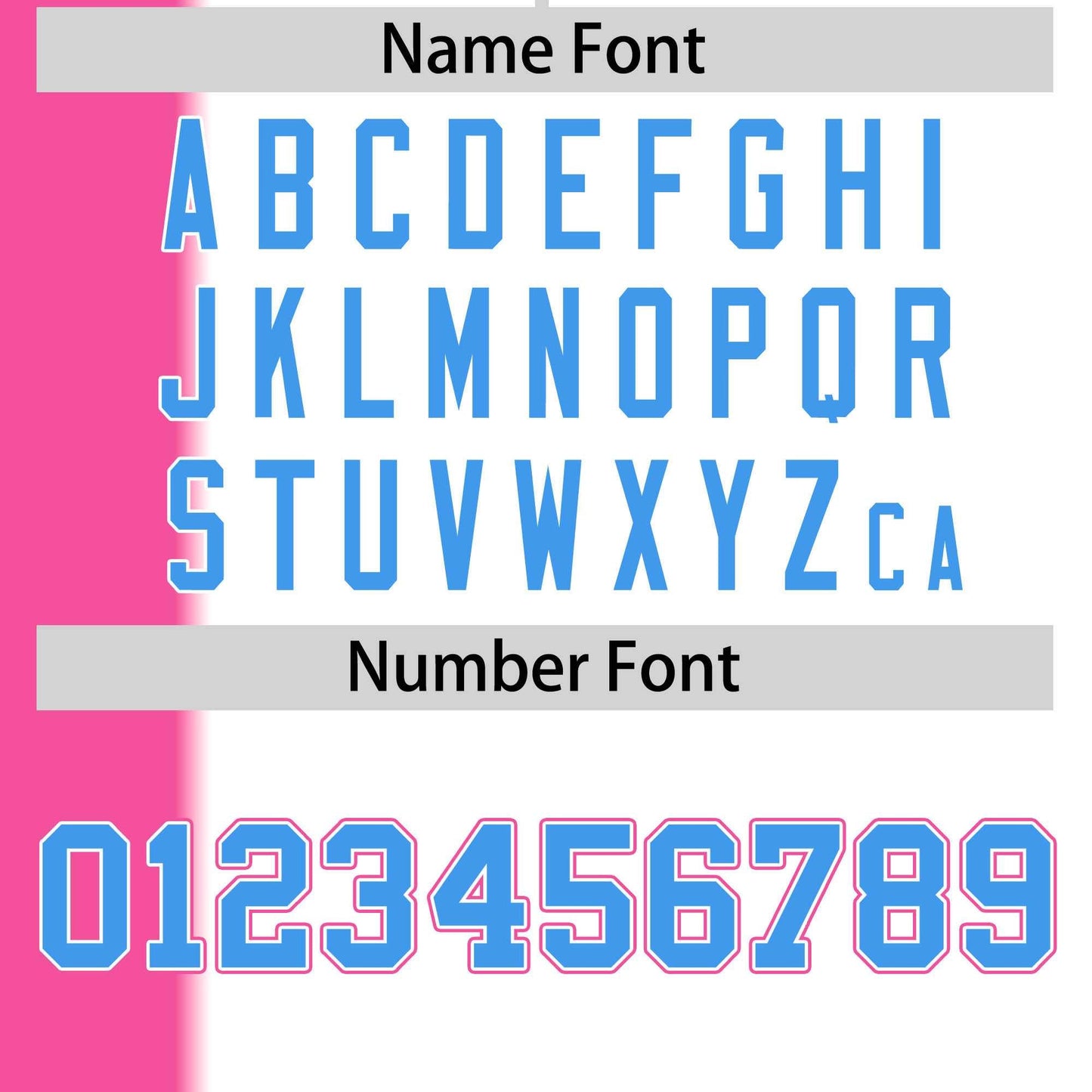 Custom Pink White-Powder Blue Gradient Stripe Fashion Authentic Two-Button Softball Jersey Limited