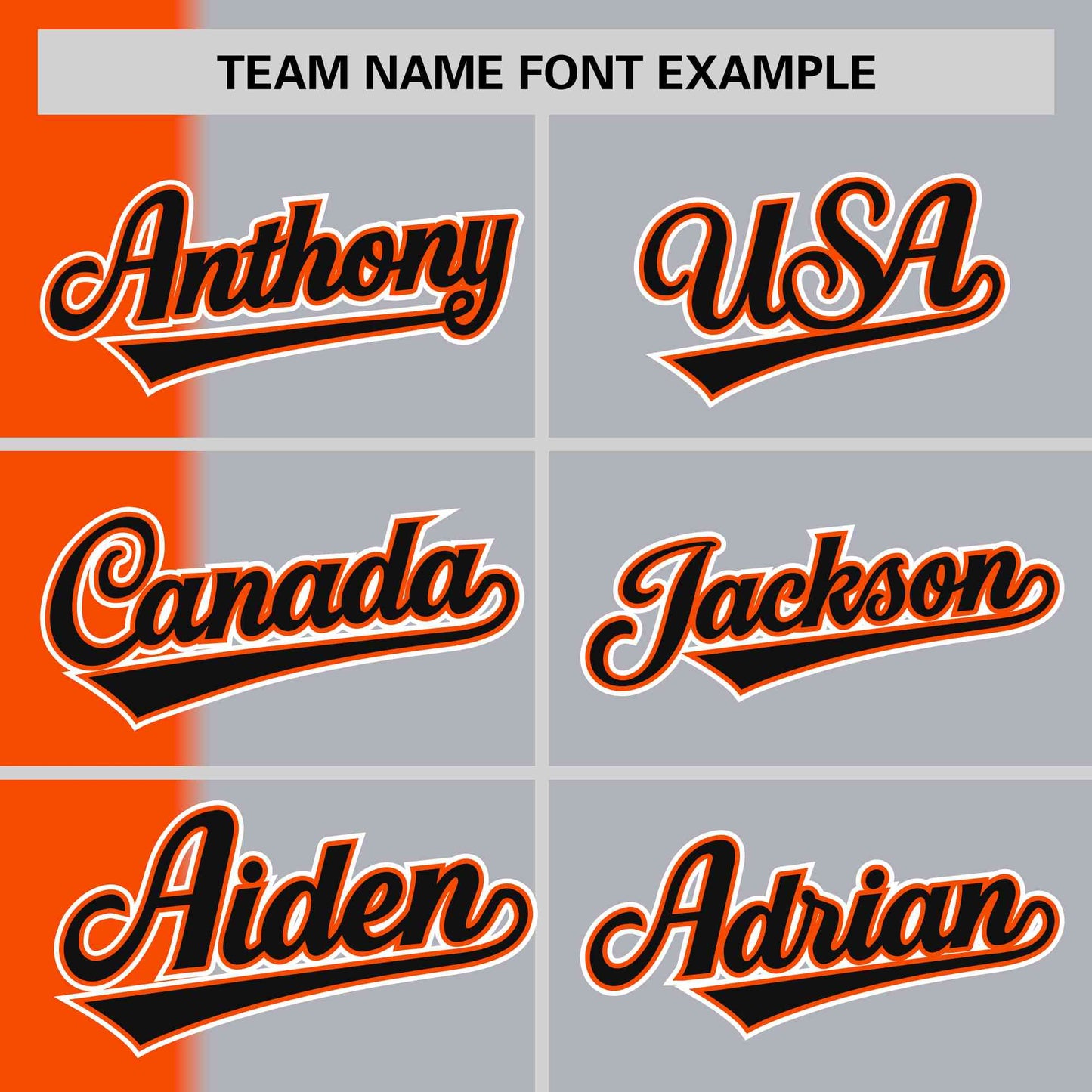 Custom Orange Gray-Black Gradient Stripe Fashion Authentic Two-Button Softball Jersey Limited