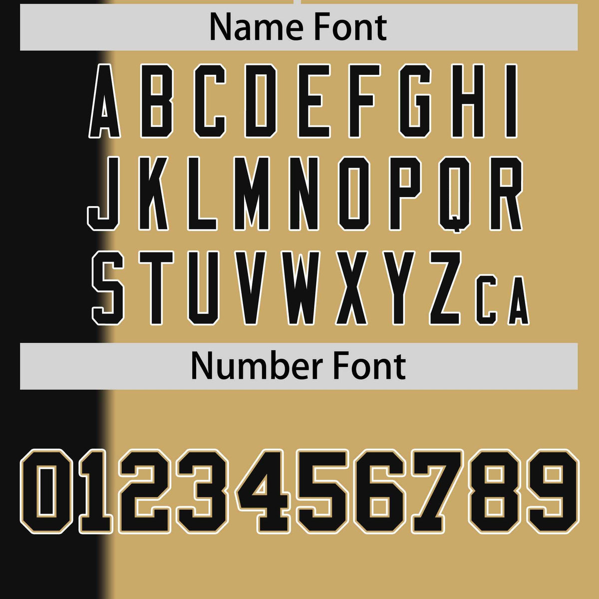 Custom Black Old Gold Gradient Stripe Fashion Authentic Two-Button Softball Jersey Limited