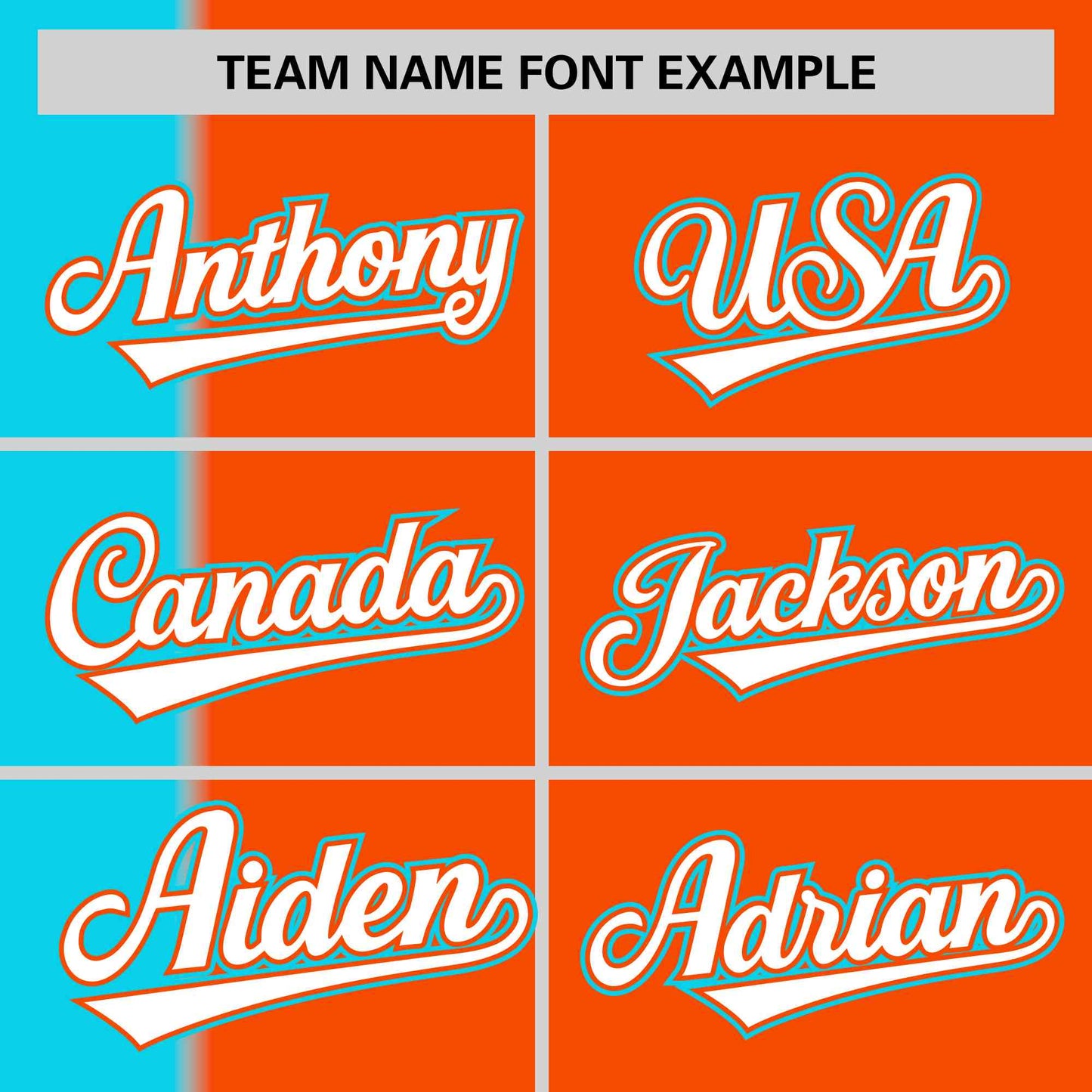 Custom Sky Blue Orange Gradient Stripe Fashion Authentic Two-Button Softball Jersey Limited