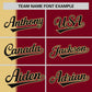 Custom Khaki Crimson Gradient Stripe Fashion Authentic Two-Button Softball Jersey Limited