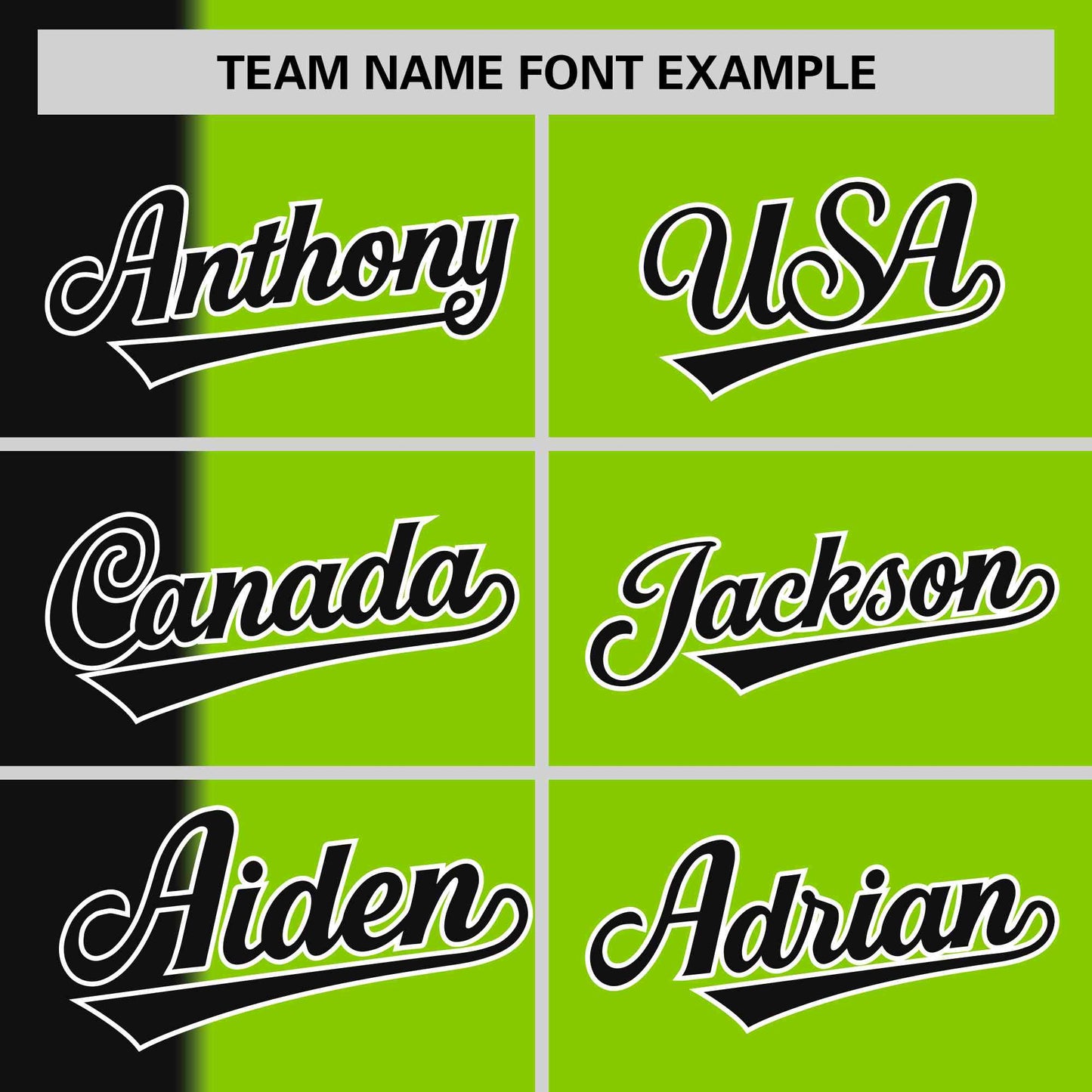 Custom Black Neon Green Gradient Stripe Fashion Authentic Two-Button Softball Jersey Limited