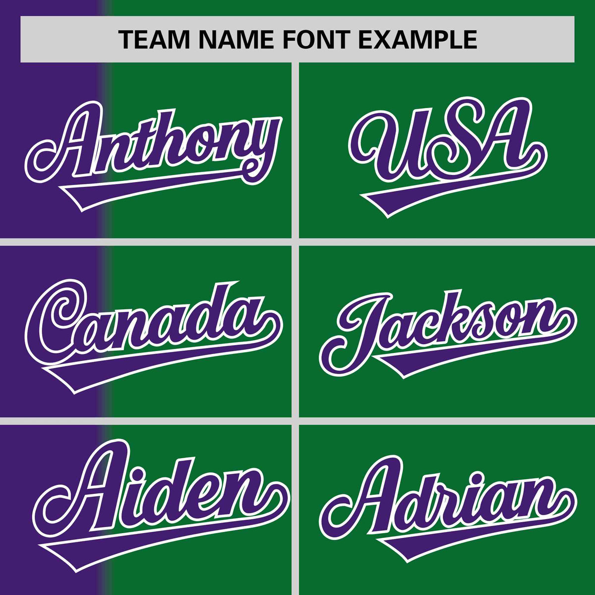 Custom Purple Kelly Green Gradient Stripe Fashion Authentic Two-Button Softball Jersey Limited