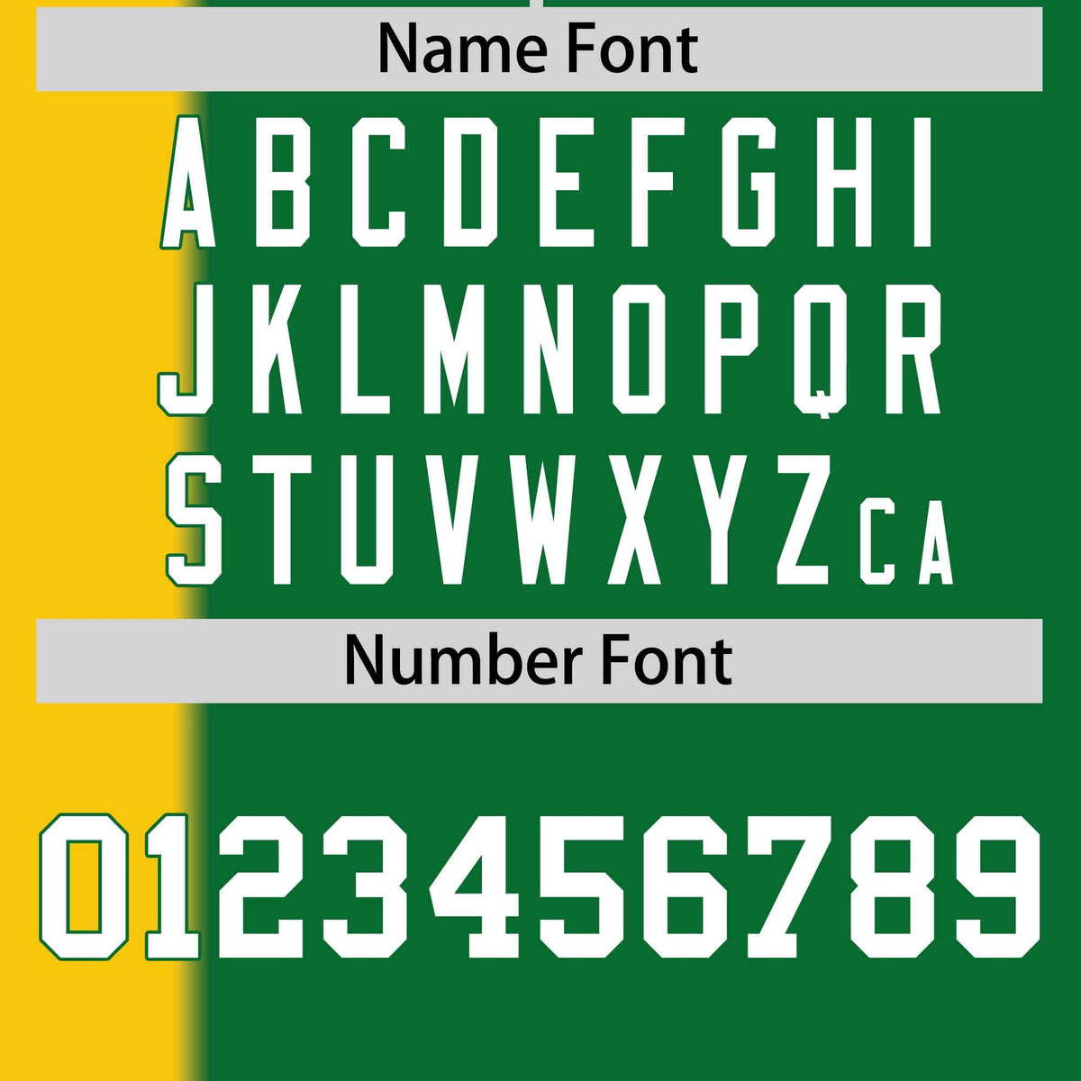 Custom Gold Kelly Green Gradient Stripe Fashion Authentic Two-Button Softball Jersey Limited