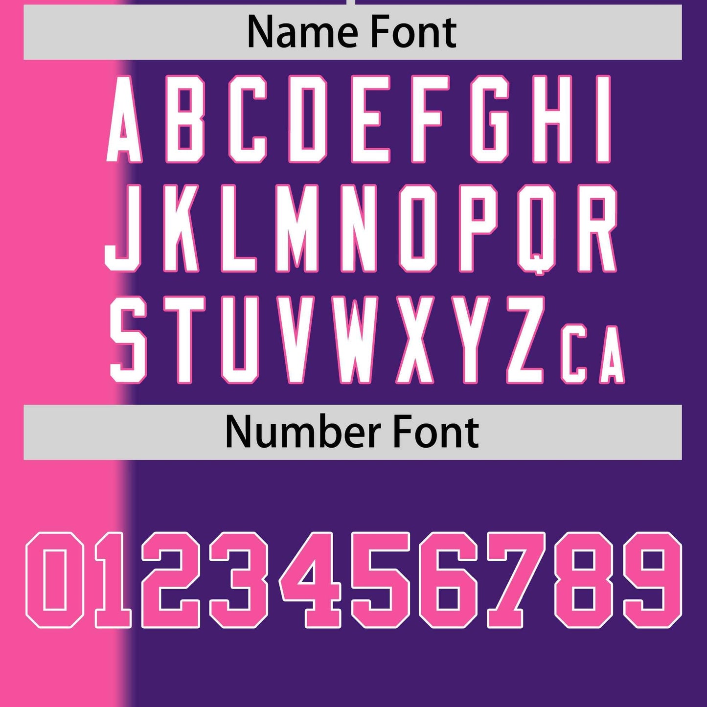 Custom Pink Purple Gradient Stripe Fashion Authentic Two-Button Softball Jersey Limited