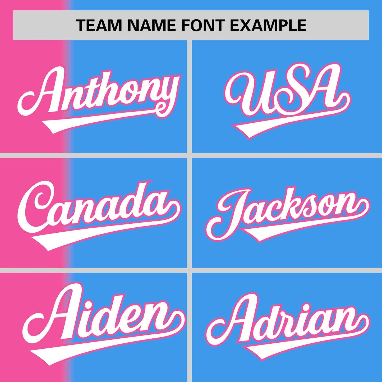 Custom Pink Powder Blue Gradient Stripe Fashion Authentic Two-Button Softball Jersey Limited