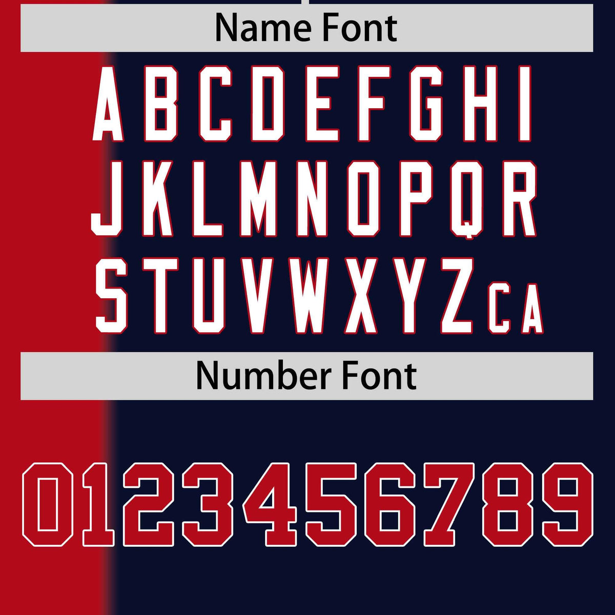 Custom Red Navy Gradient Stripe Fashion Authentic Two-Button Softball Jersey Limited