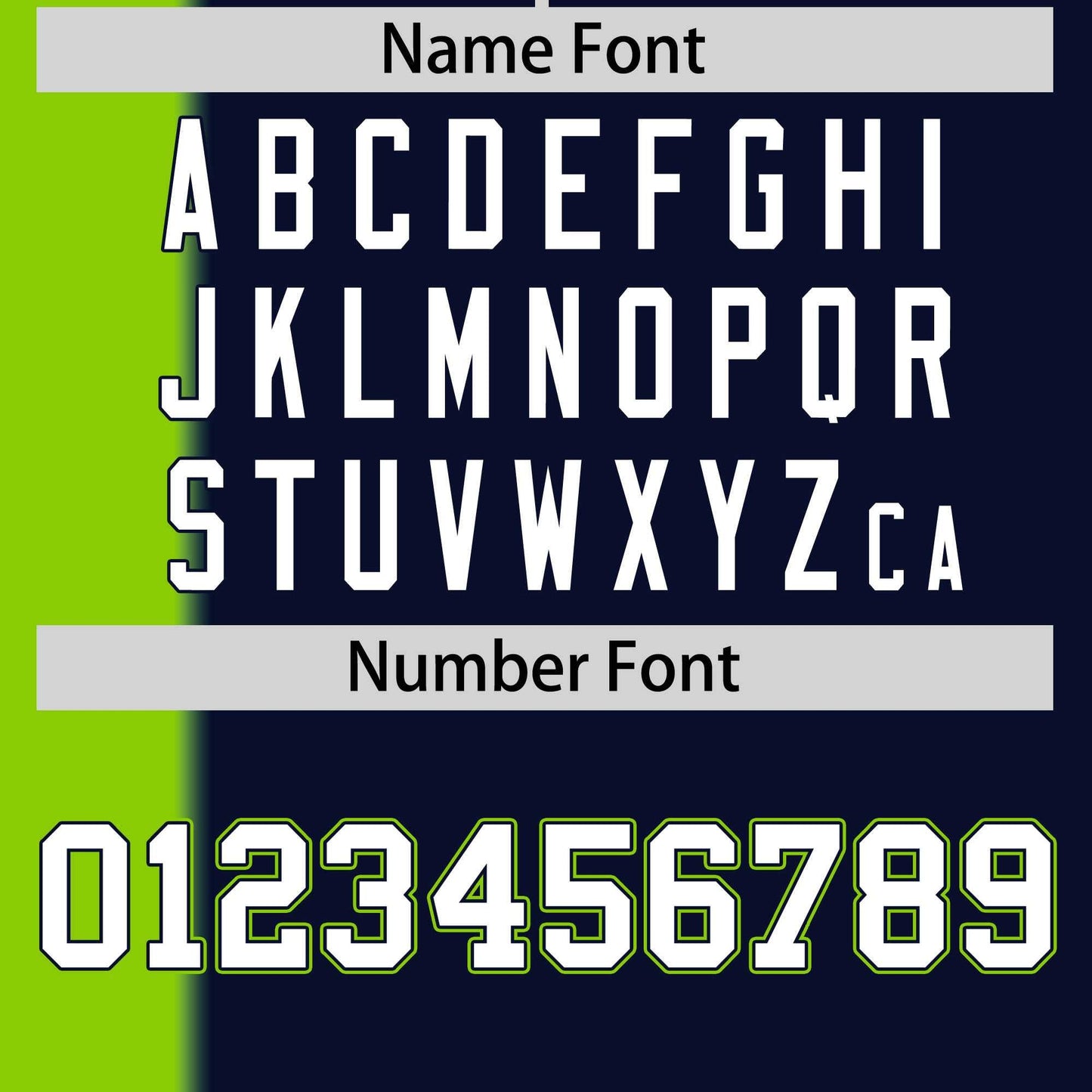 Custom Neon Green Navy Gradient Stripe Fashion Authentic Two-Button Softball Jersey Limited