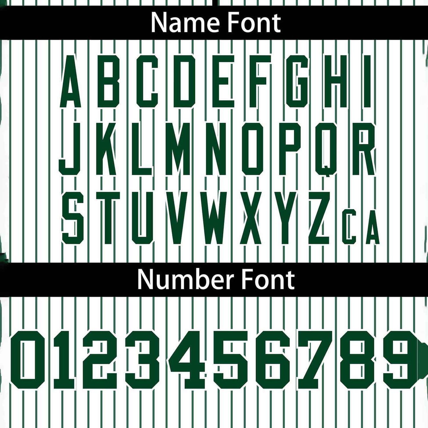 Custom White Green Stripe Fashion Authentic Two-Button Softball Jersey Limited