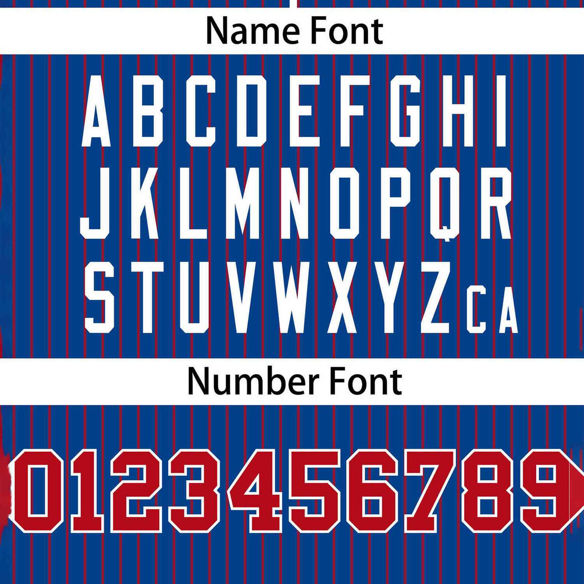 Custom Royal Red Stripe Fashion Authentic Two-Button Softball Jersey Limited