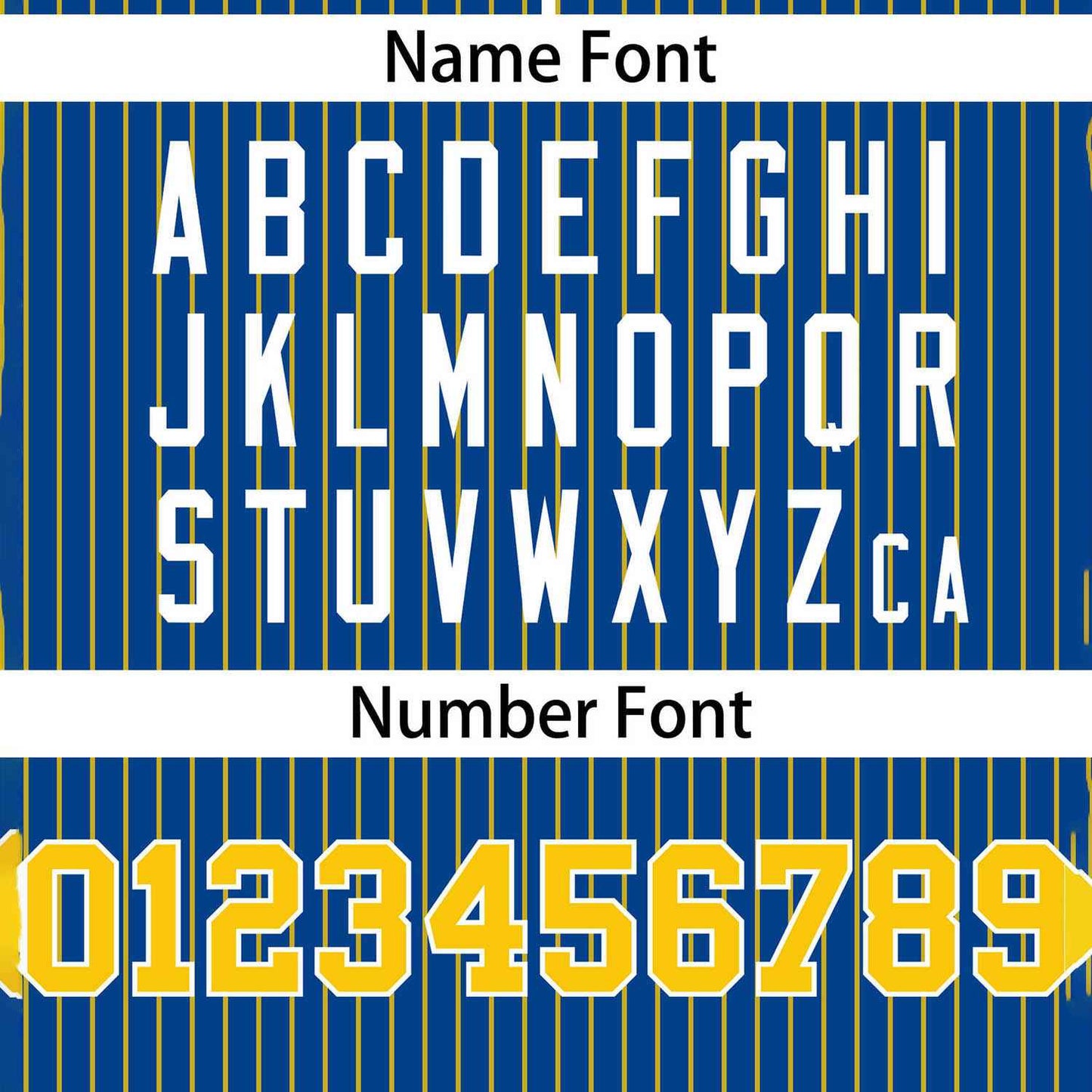 Custom Royal Gold Stripe Fashion Authentic Two-Button Softball Jersey Limited