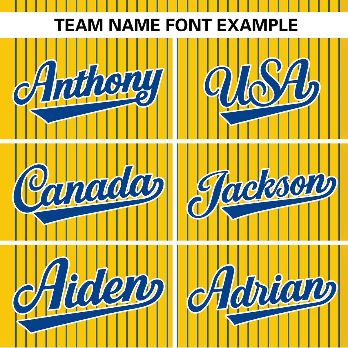 Custom Gold Royal Stripe Fashion Authentic Two-Button Softball Jersey Limited