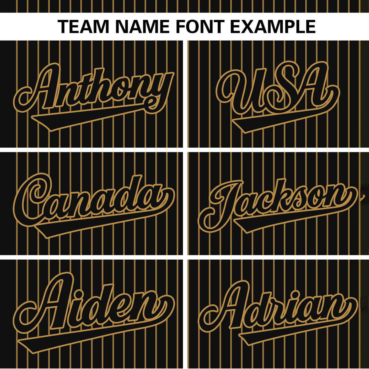 Custom Black Old Gold Stripe Fashion Authentic Two-Button Softball Jersey Limited