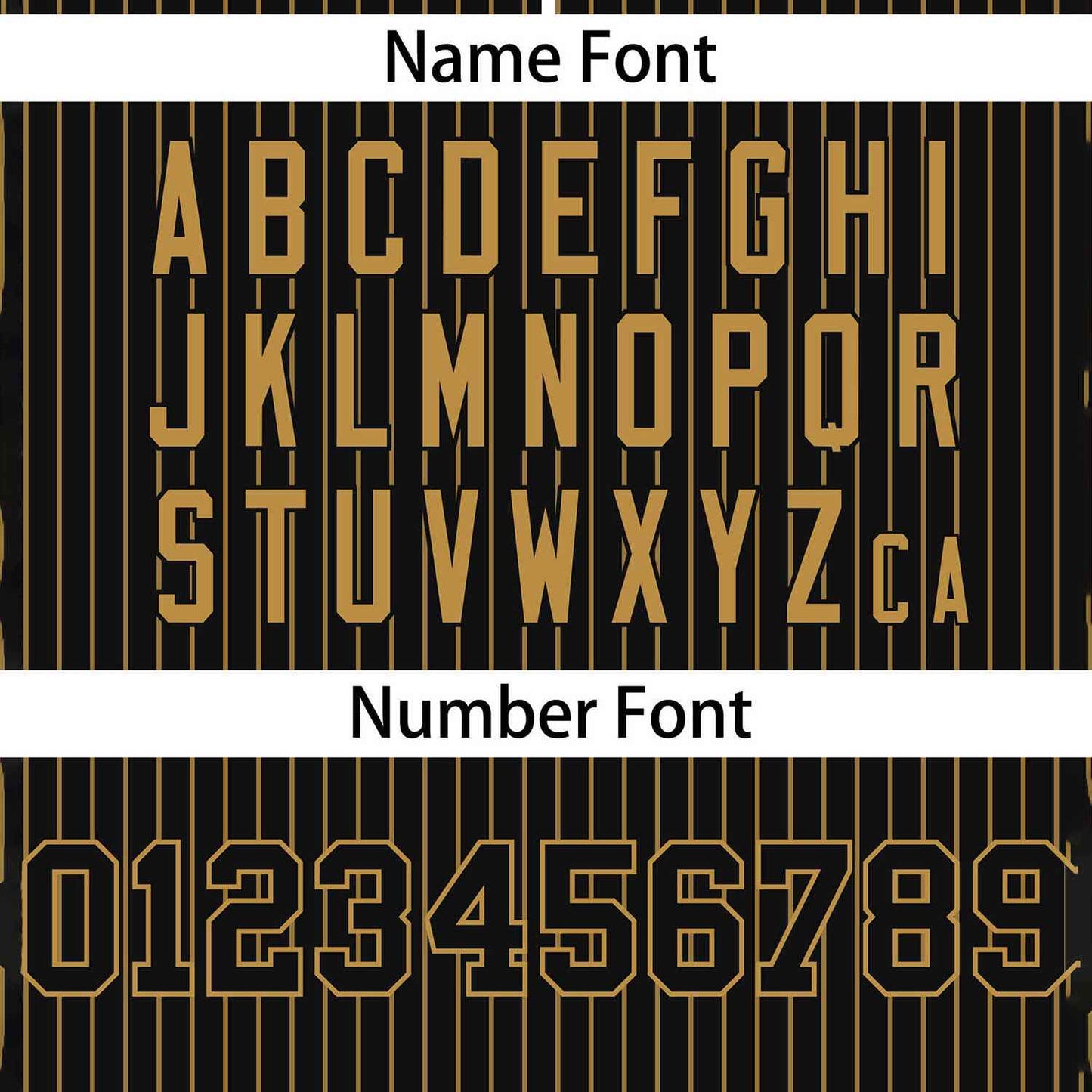 Custom Black Old Gold Stripe Fashion Authentic Two-Button Softball Jersey Limited