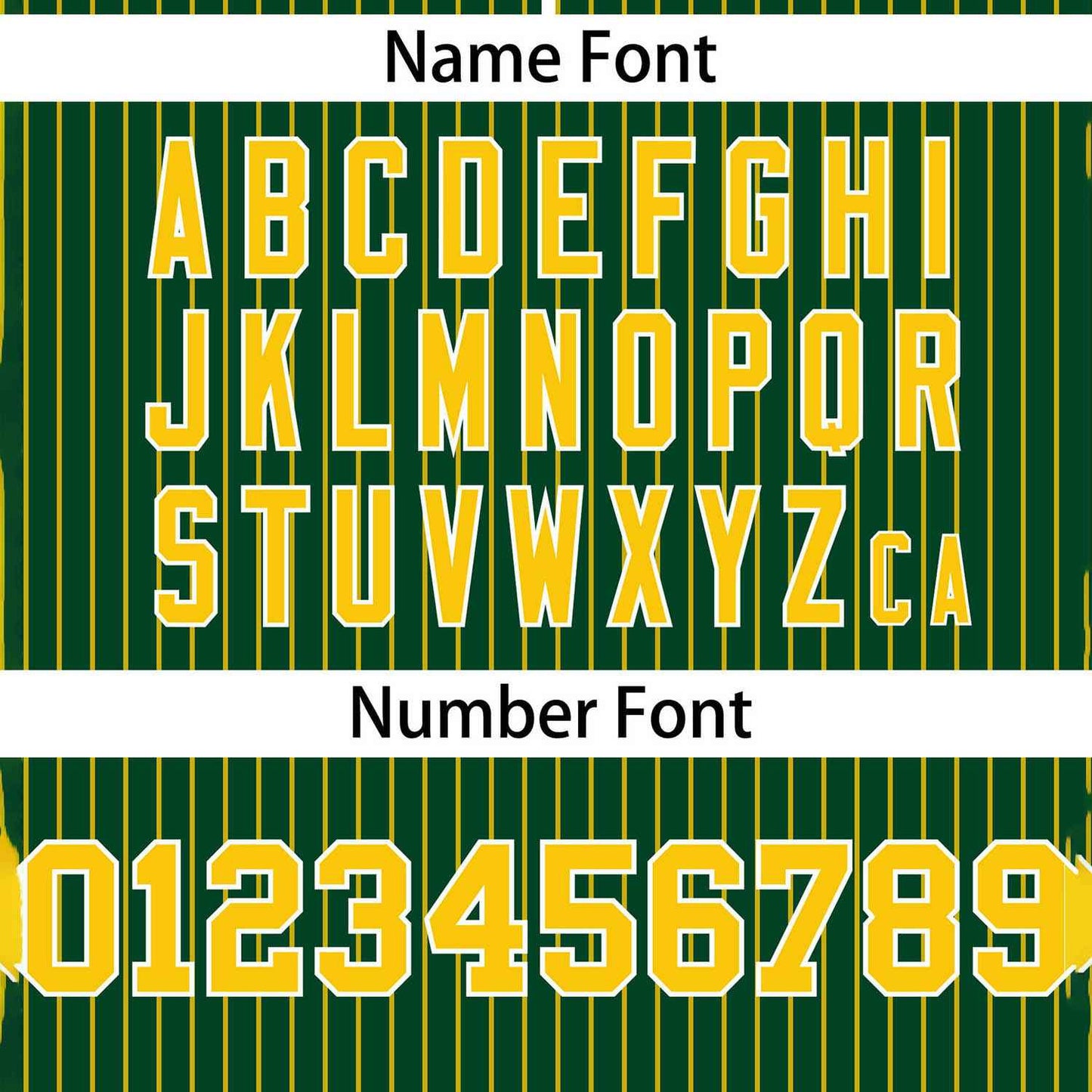 Custom Gold Gold Stripe Fashion Authentic Two-Button Softball Jersey Limited