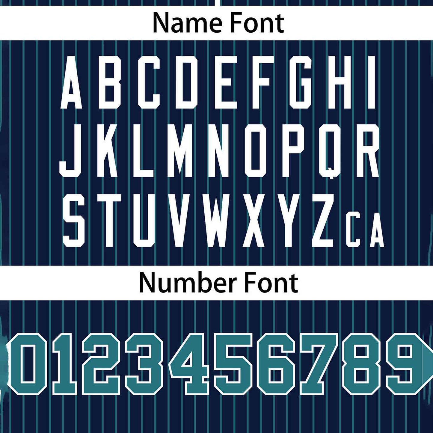 Custom Navy Aqua Stripe Fashion Authentic Two-Button Softball Jersey Limited