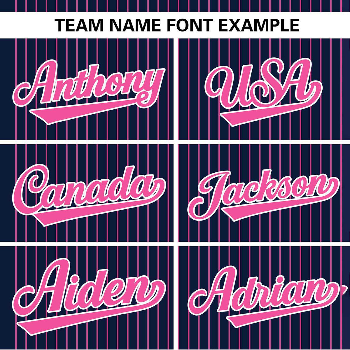 Custom Navy Pink Stripe Fashion Authentic Two-Button Softball Jersey Limited