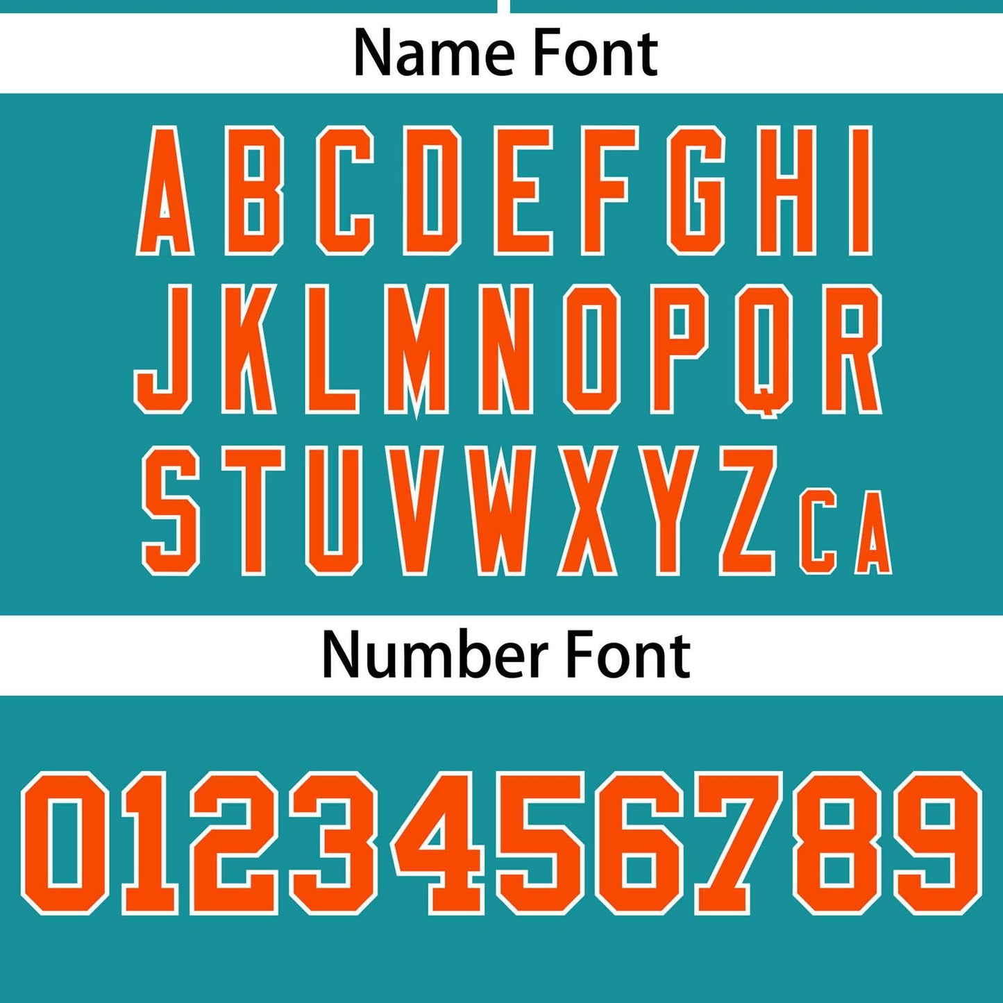 Custom Aqua White-Orange Color Block Personalized Authentic Two-Button Softball Jersey Limited