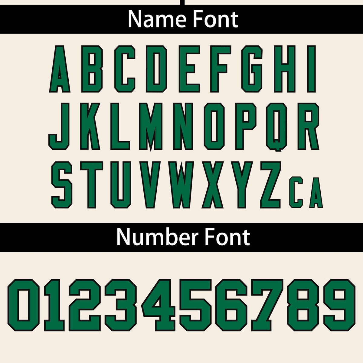 Custom Cream Black-Kelly Green Color Block Personalized Authentic Two-Button Softball Jersey Limited