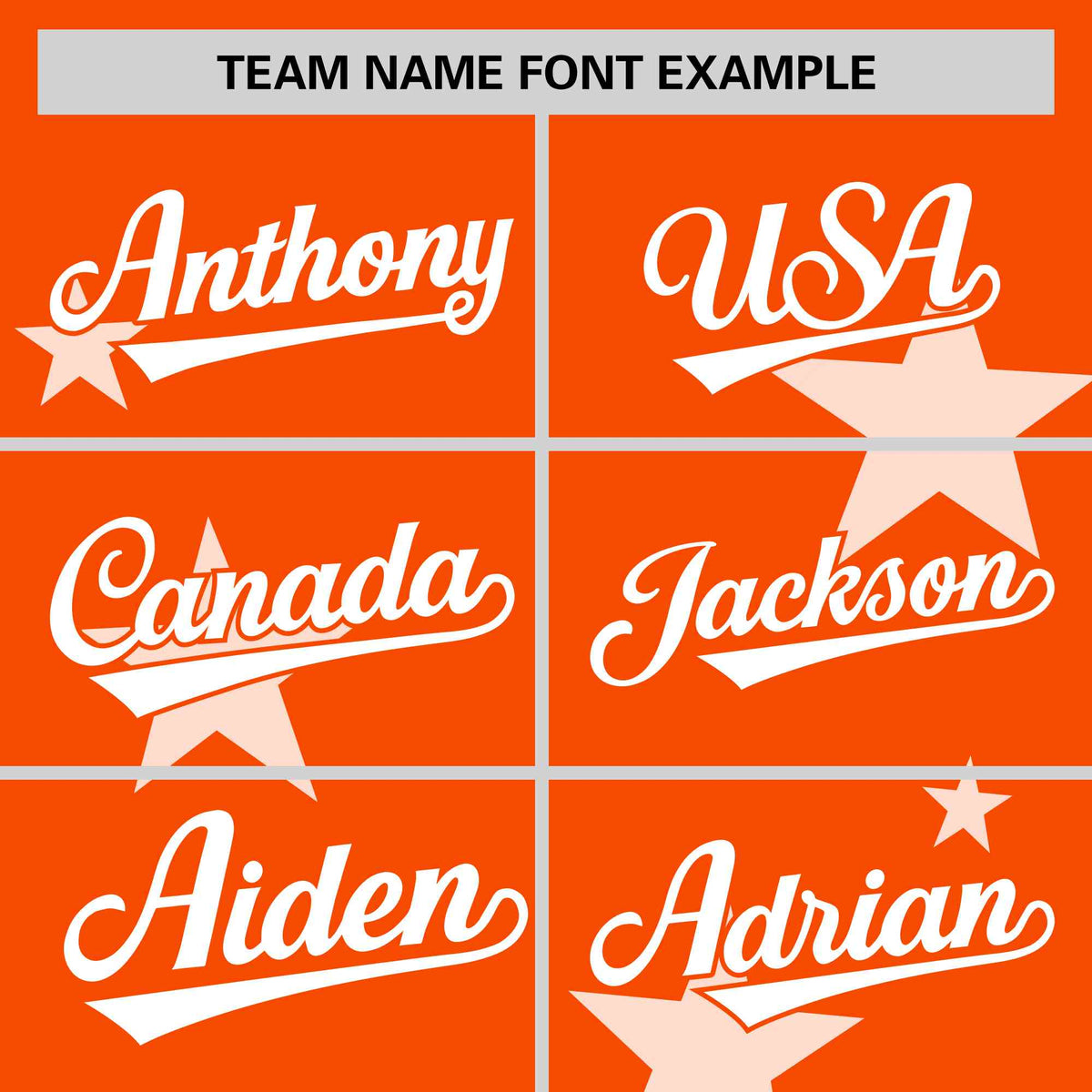 Custom Orange White Personalized Star Graffiti Pattern Authentic Two-Button Baseball Jersey Limited