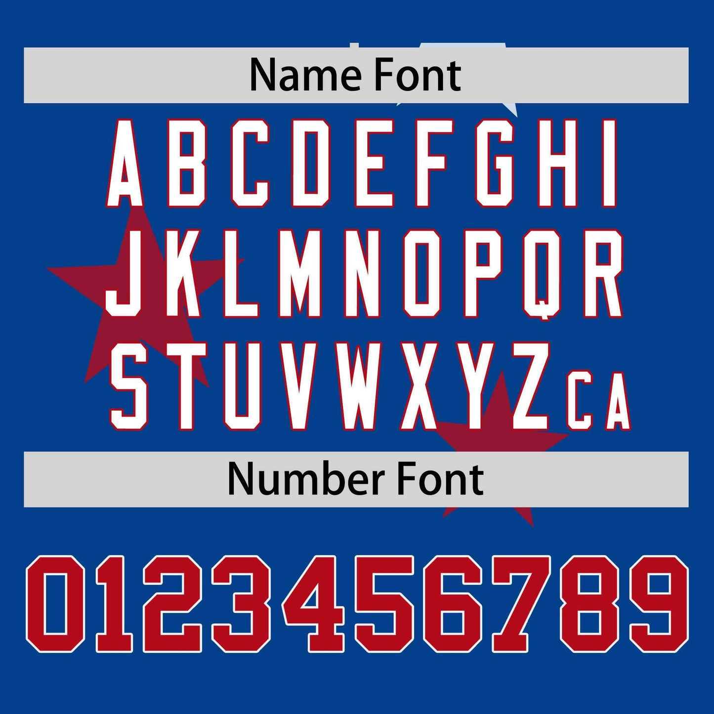 Custom Royal Red Personalized Star Graffiti Pattern Authentic Two-Button Baseball Jersey Limited