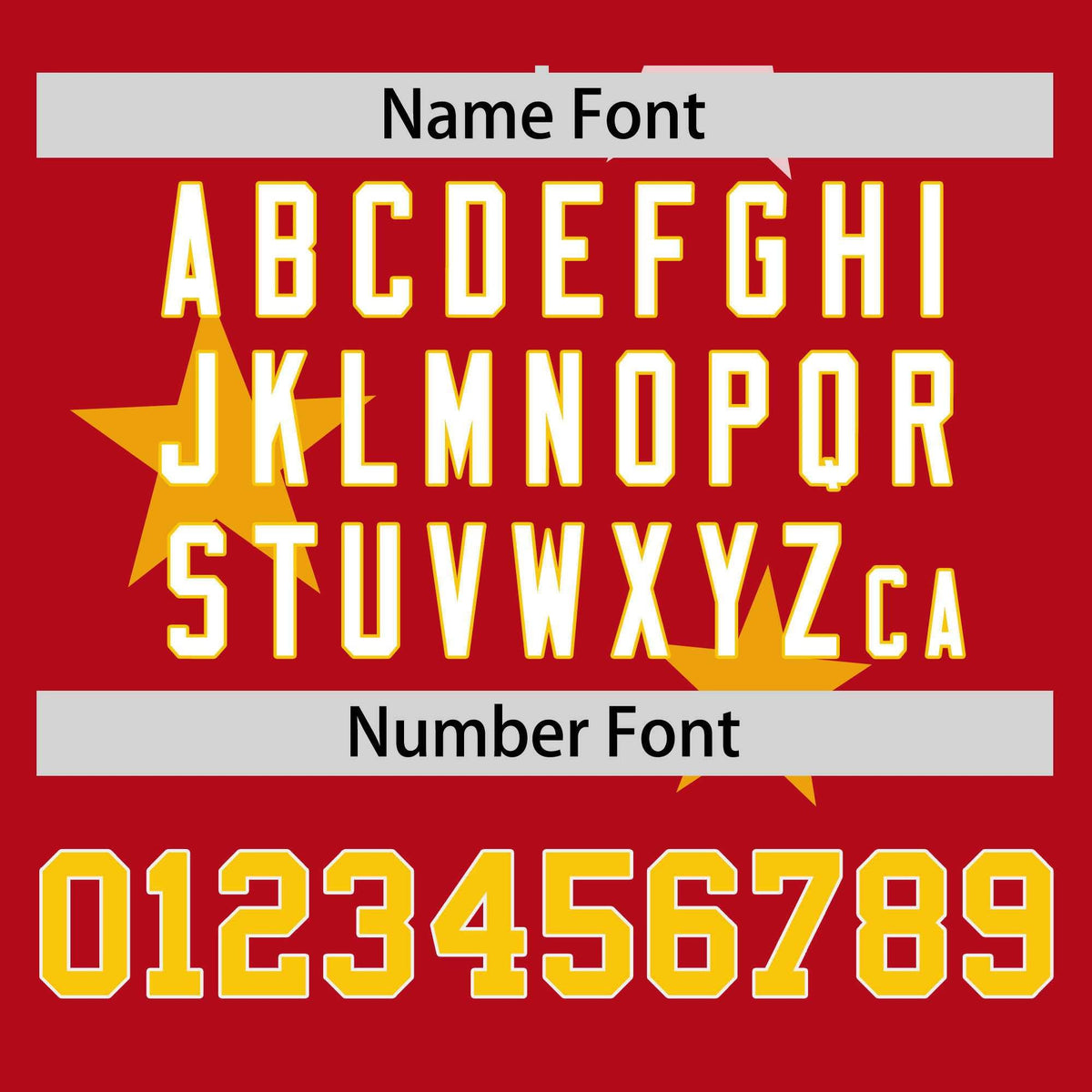 Custom Red Gold Personalized Star Graffiti Pattern Authentic Two-Button Baseball Jersey Limited