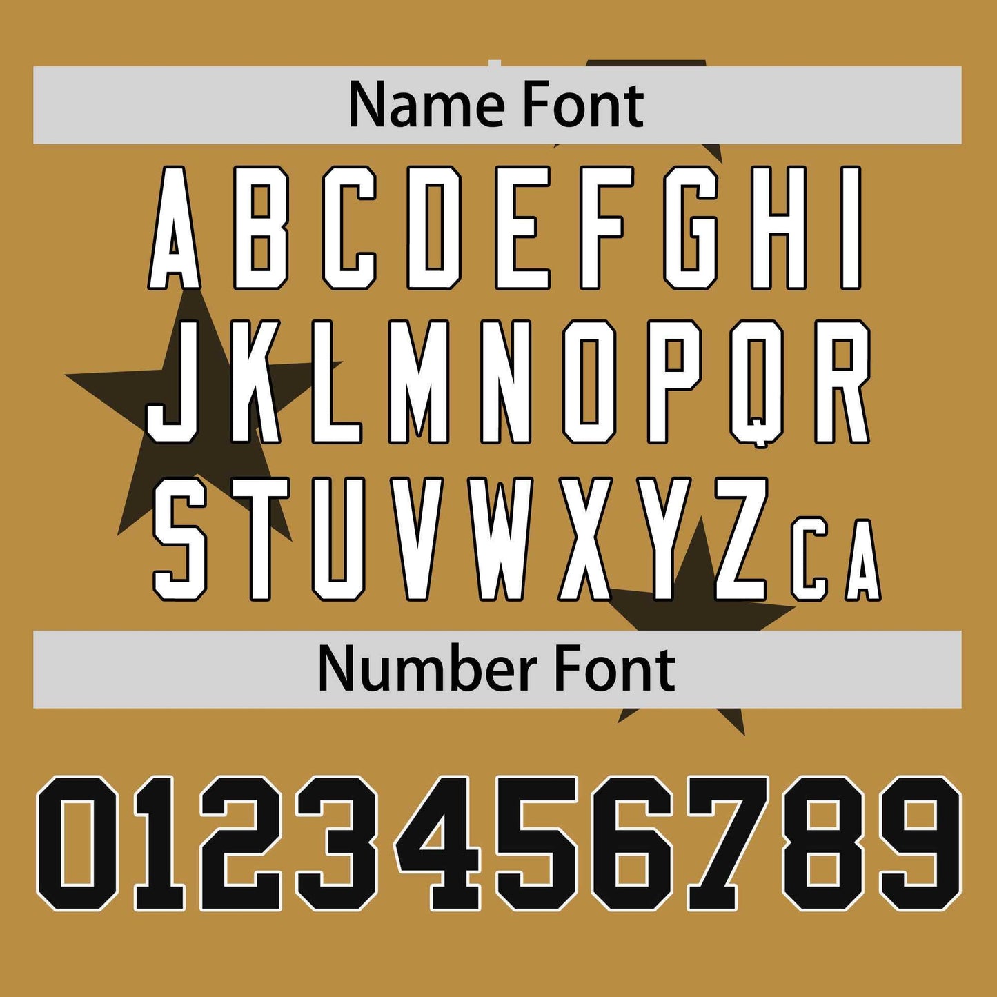 Custom Old Gold Black Personalized Star Graffiti Pattern Authentic Two-Button Baseball Jersey Limited