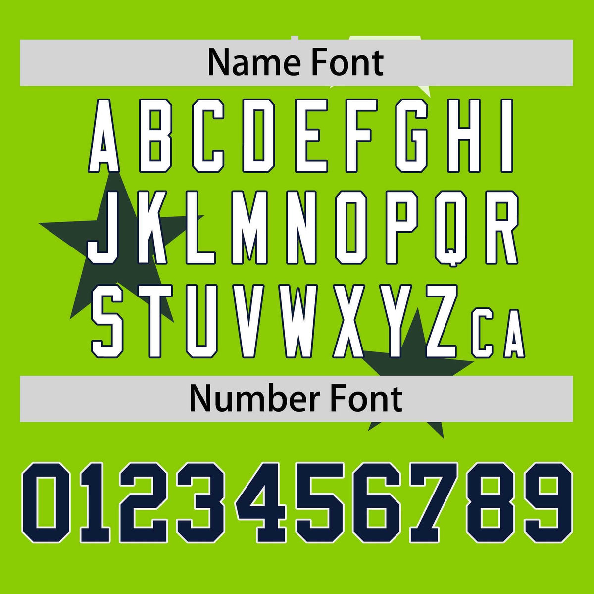 Custom Neon Green Navy Personalized Star Graffiti Pattern Authentic Two-Button Baseball Jersey Limited