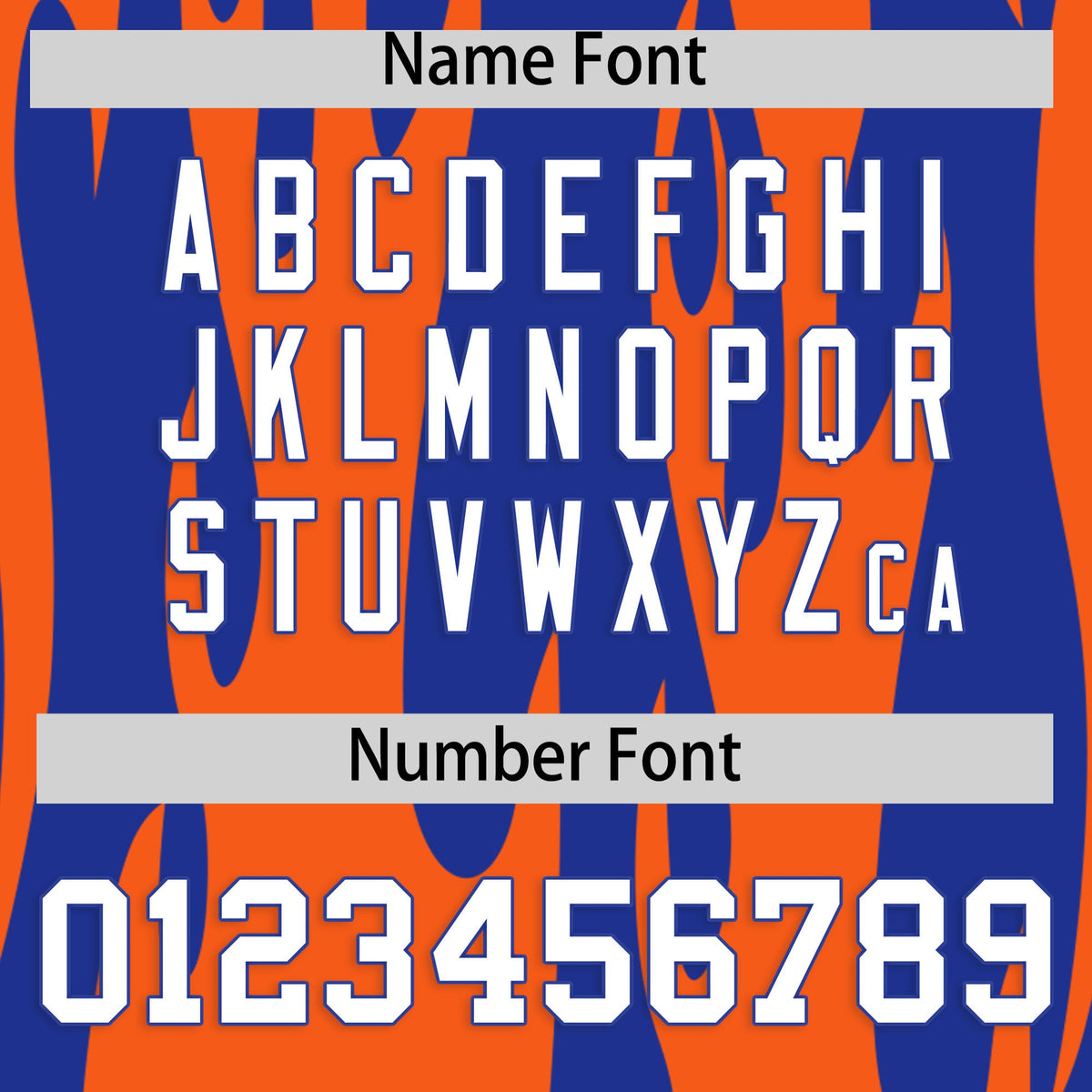 Custom Royal Orange Flame Pattern Authentic Pullover Baseball Jersey Limited