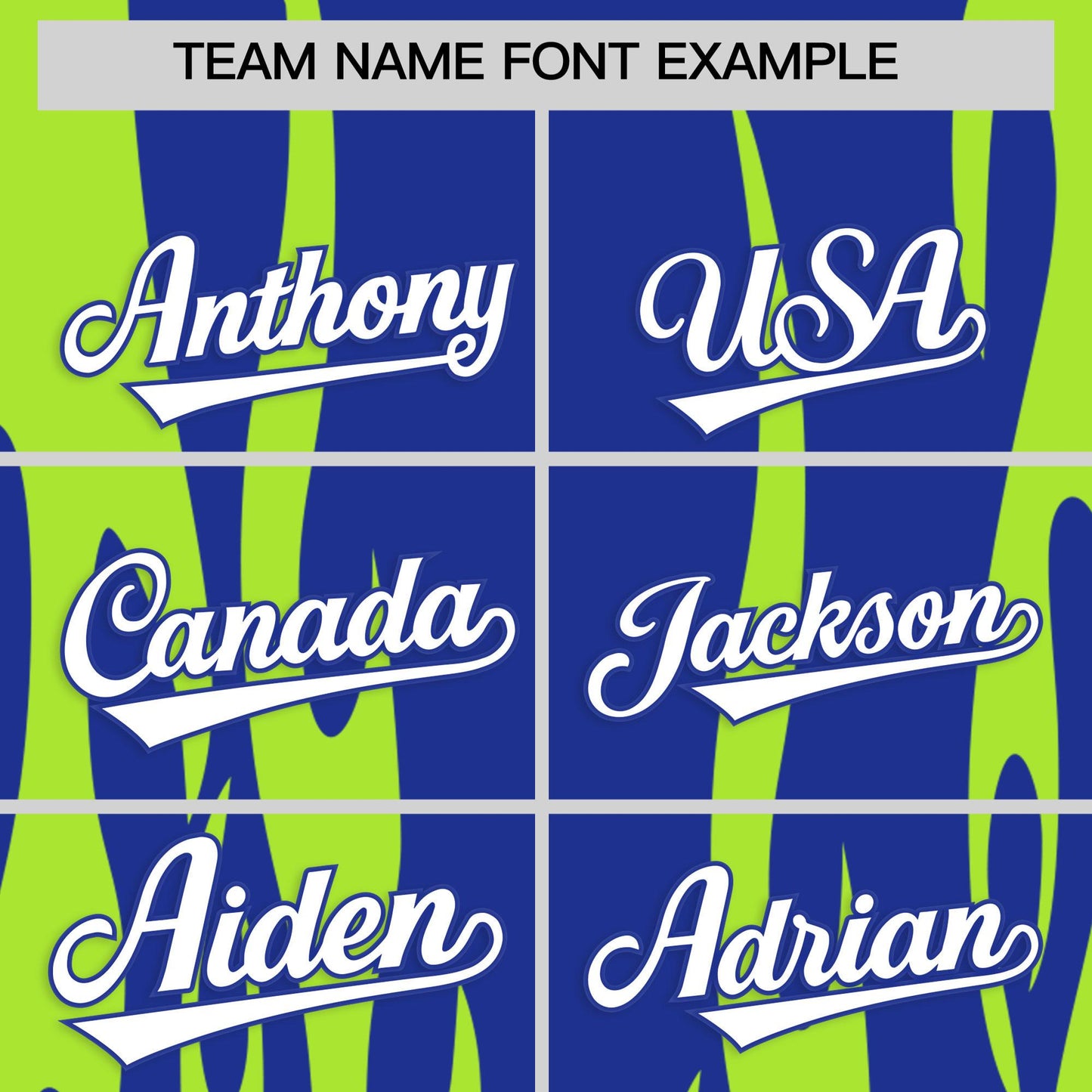 Custom Royal Neon Green Flame Pattern Authentic Pullover Baseball Jersey Limited