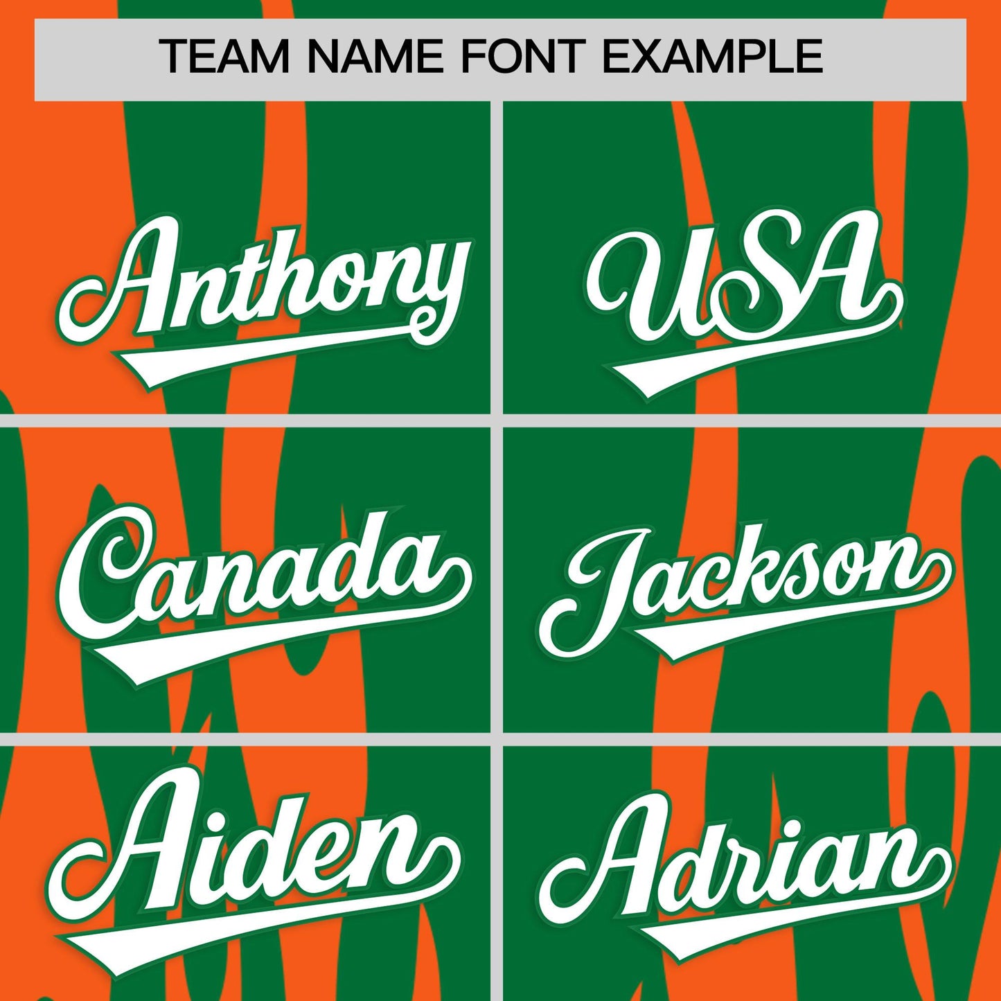 Custom Kelly Green Orange Flame Pattern Authentic Pullover Baseball Jersey Limited