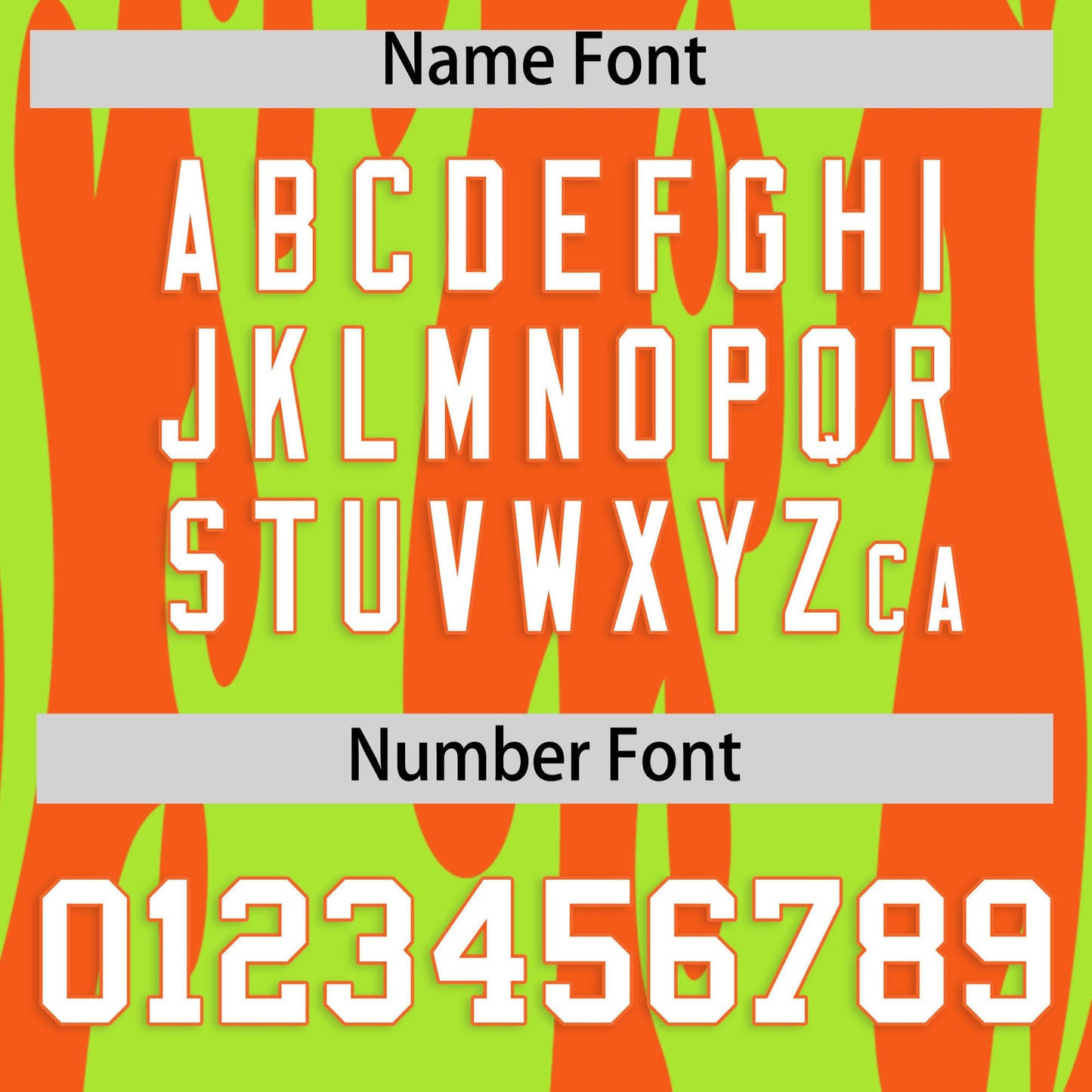 Custom Orange Neon Green Flame Pattern Authentic Pullover Baseball Jersey Limited