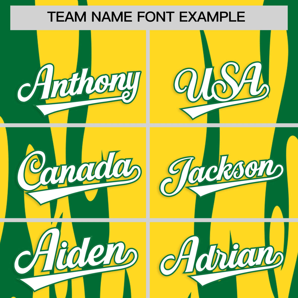 Custom Gold Kelly Green Flame Pattern Authentic Pullover Baseball Jersey Limited