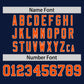 Custom Navy Orange Personalized Horizontal Stripe Authentic Pullover Baseball Jersey Limited