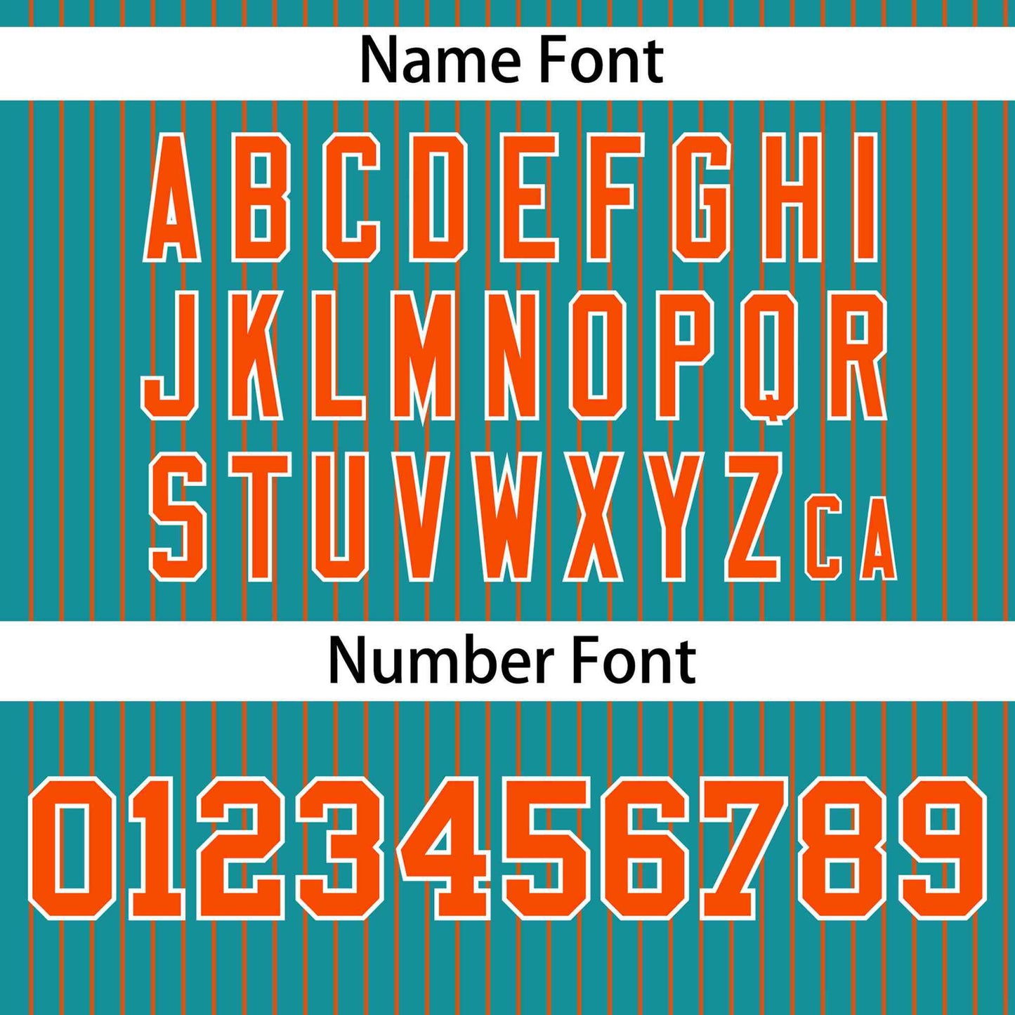 Custom Aqua Orange Stripe Fashion Authentic Pullover Baseball Jersey Limited