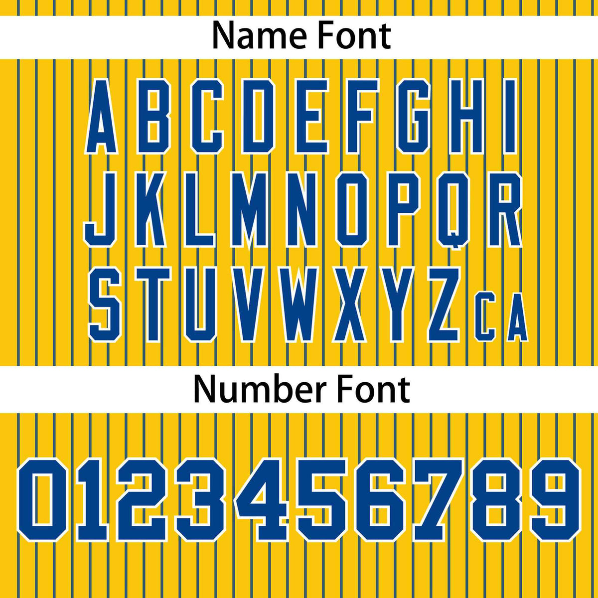 Custom Gold Royal Stripe Fashion Authentic Pullover Baseball Jersey Limited