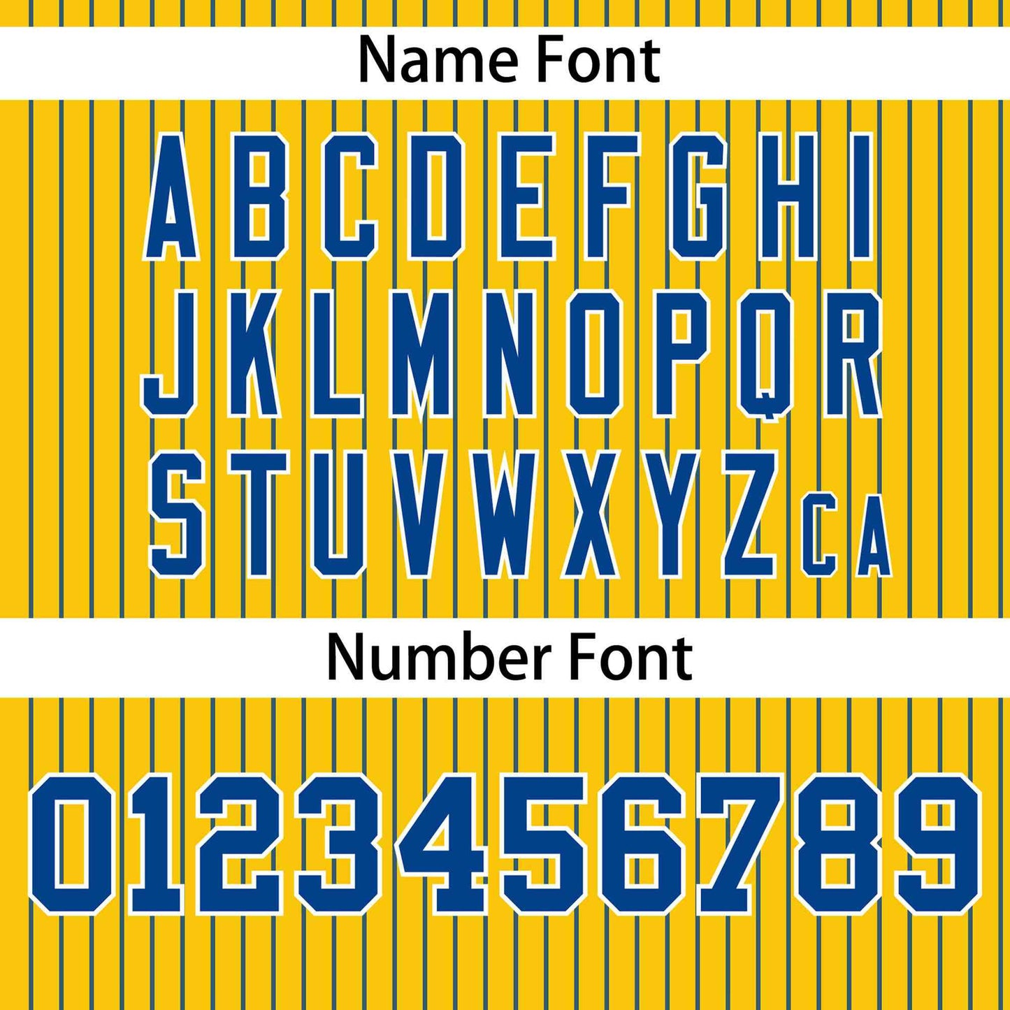 Custom Gold Royal Stripe Fashion Authentic Pullover Baseball Jersey Limited