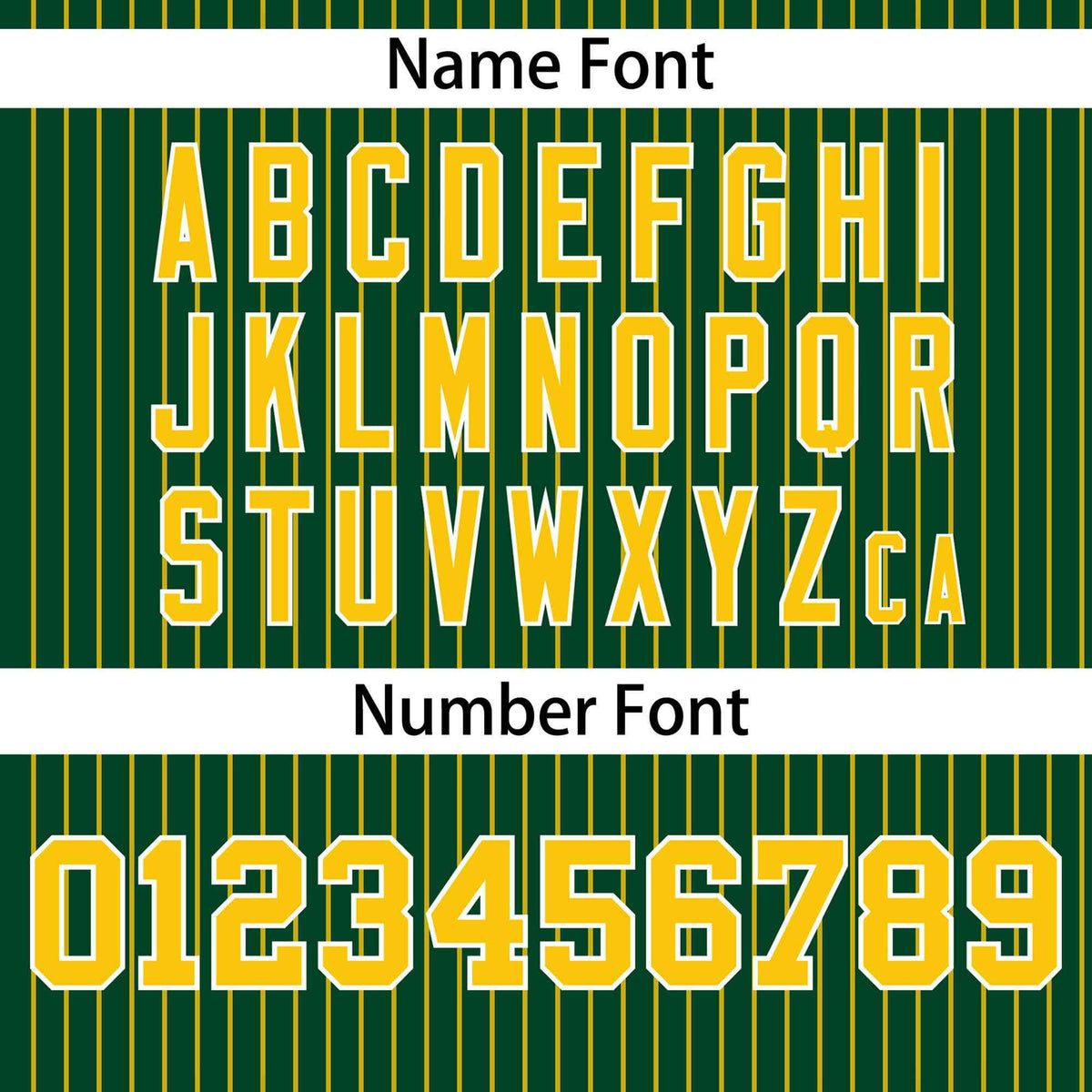 Custom Green Gold Stripe Fashion Authentic Pullover Baseball Jersey Limited