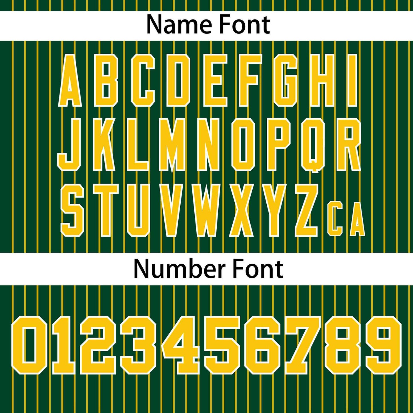 Custom Green Gold Stripe Fashion Authentic Pullover Baseball Jersey Limited